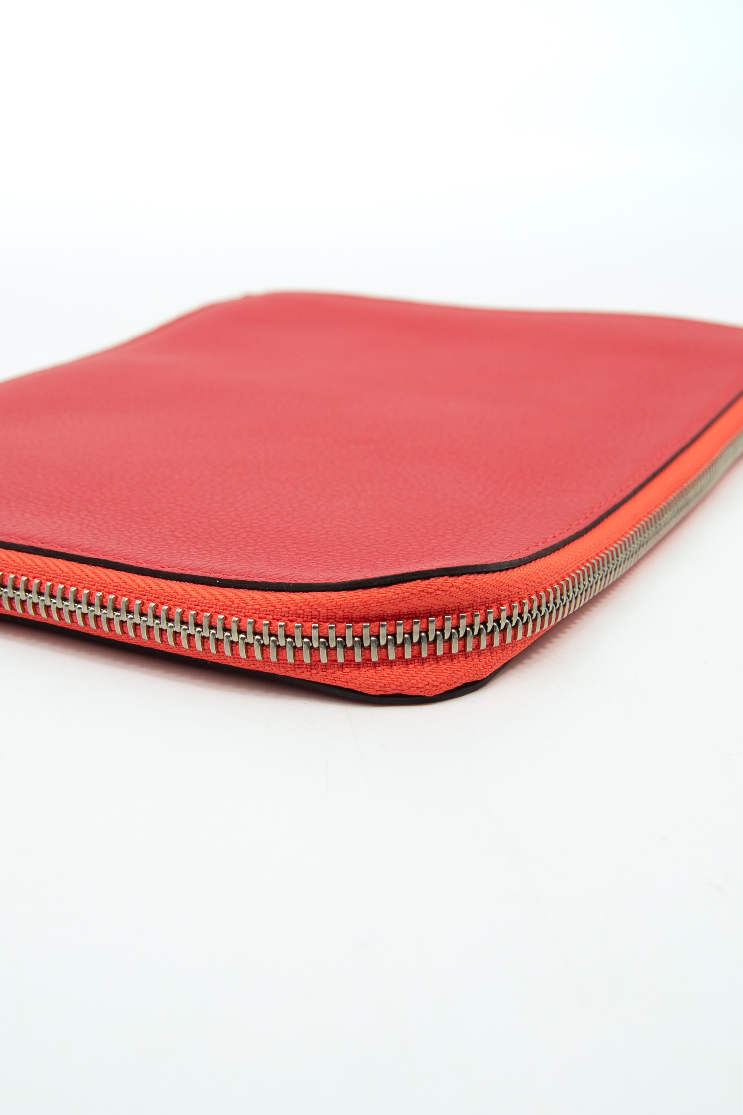 Louis Vuitton "Pochette Jour" Dokumentenmappe in Rot und Silber