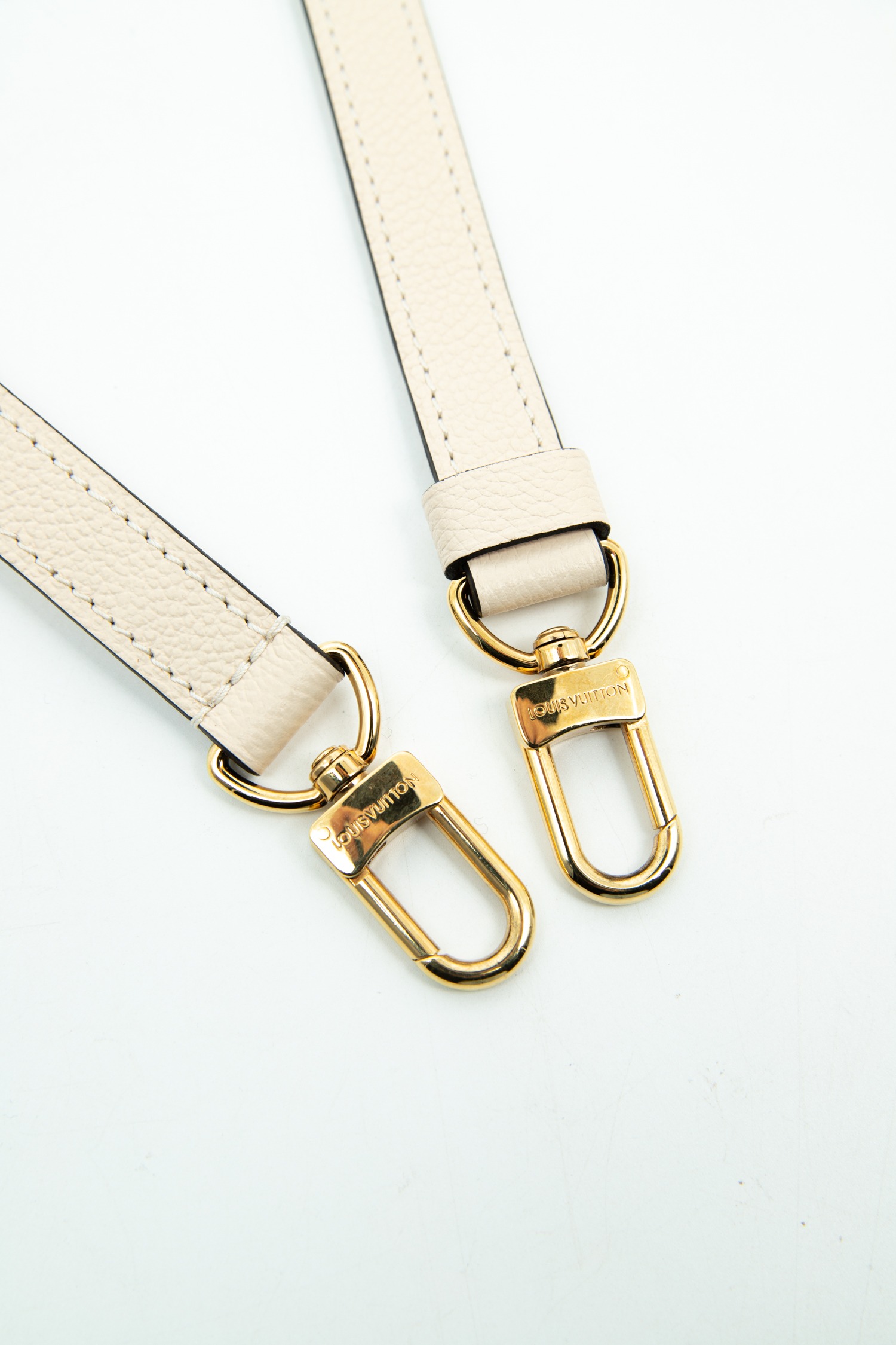 Louis Vuitton "Pochette Metis" in Creme und Altrosa