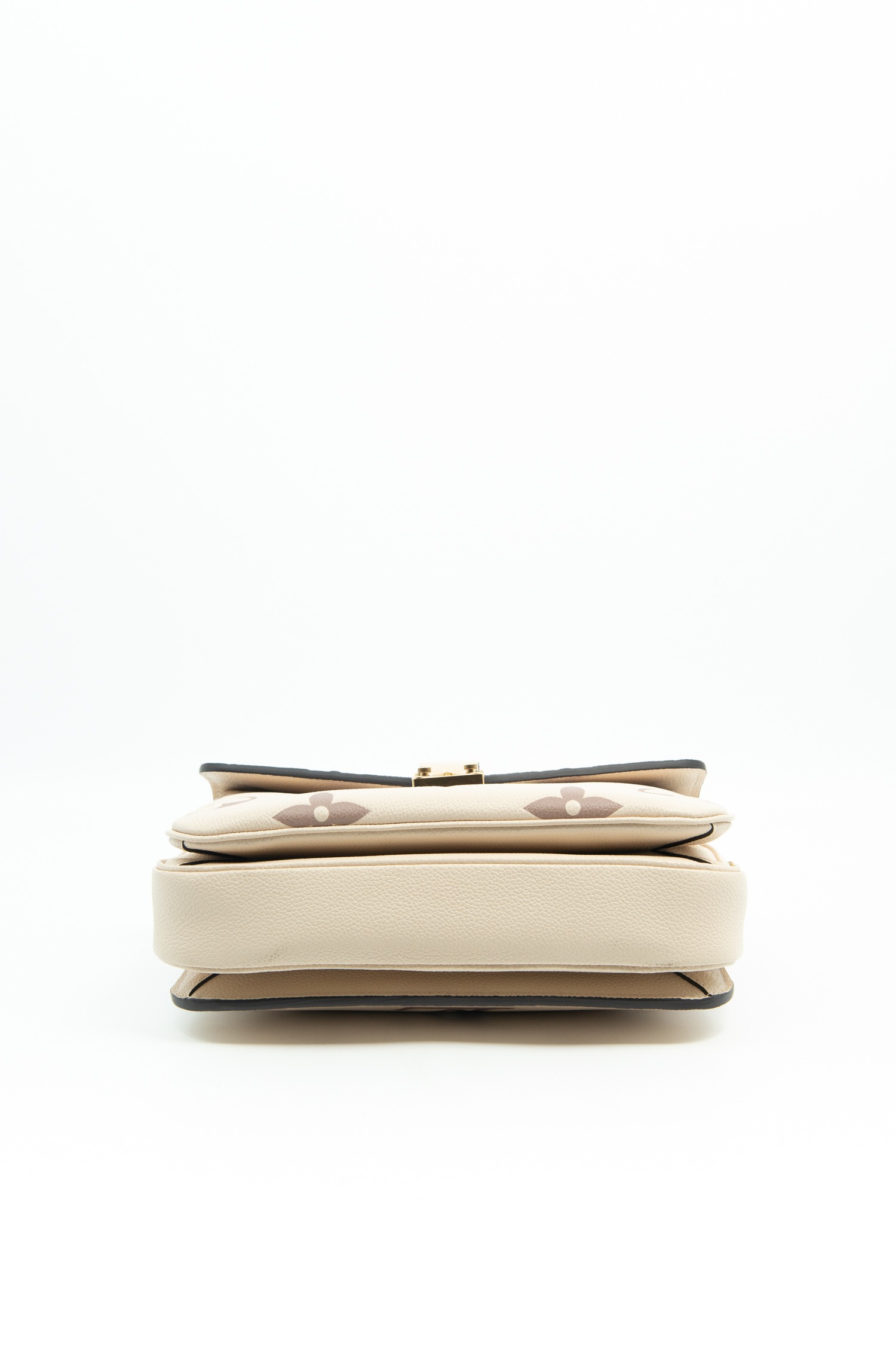 Louis Vuitton "Pochette Metis" in Creme und Altrosa