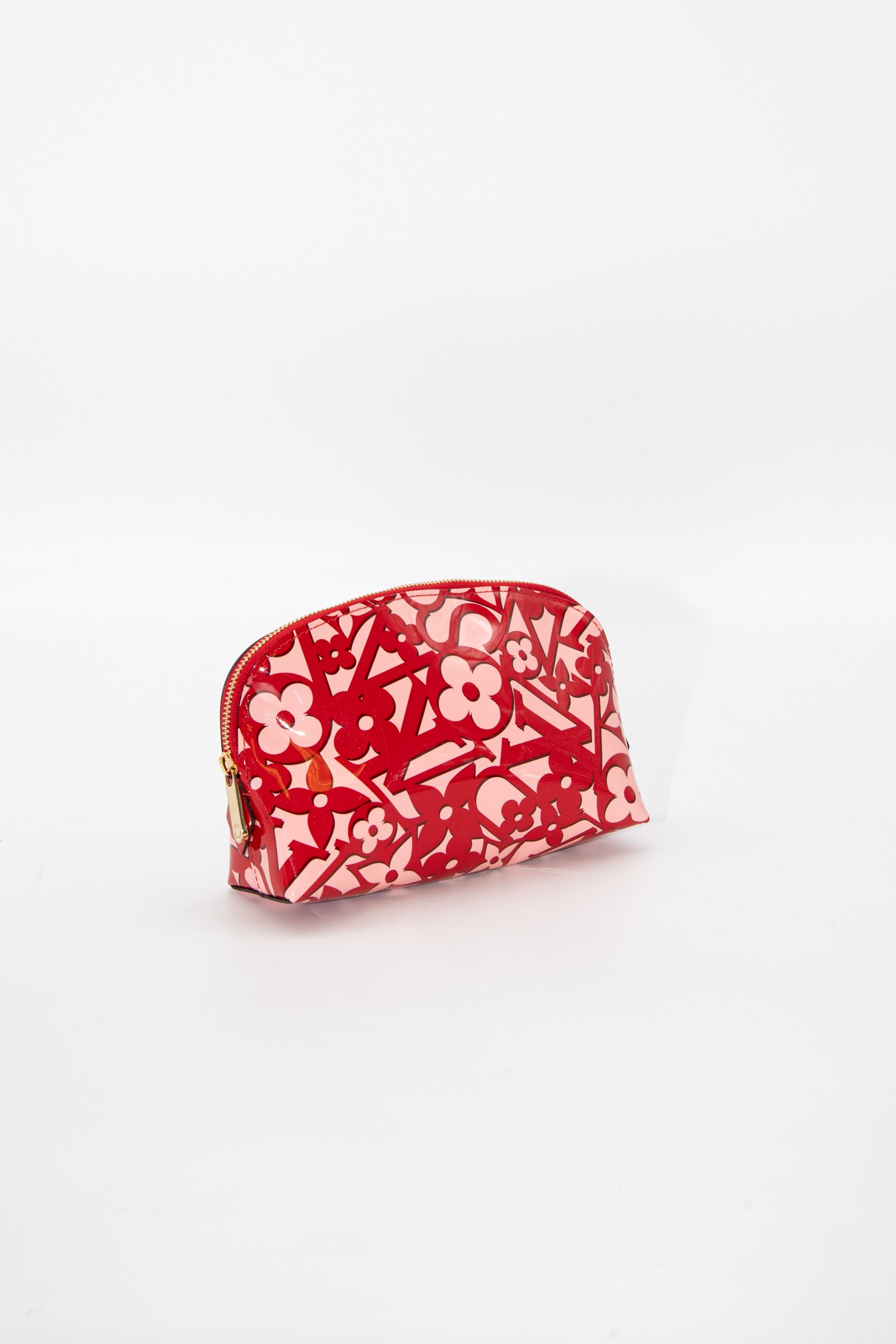 Louis Vuitton "Sweet Monogram" Pochette in Rosa und Rot