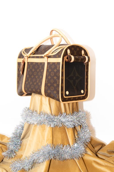Louis Vuitton "Sac Chien 40" Hundetragetasche aus Monogram Canvas