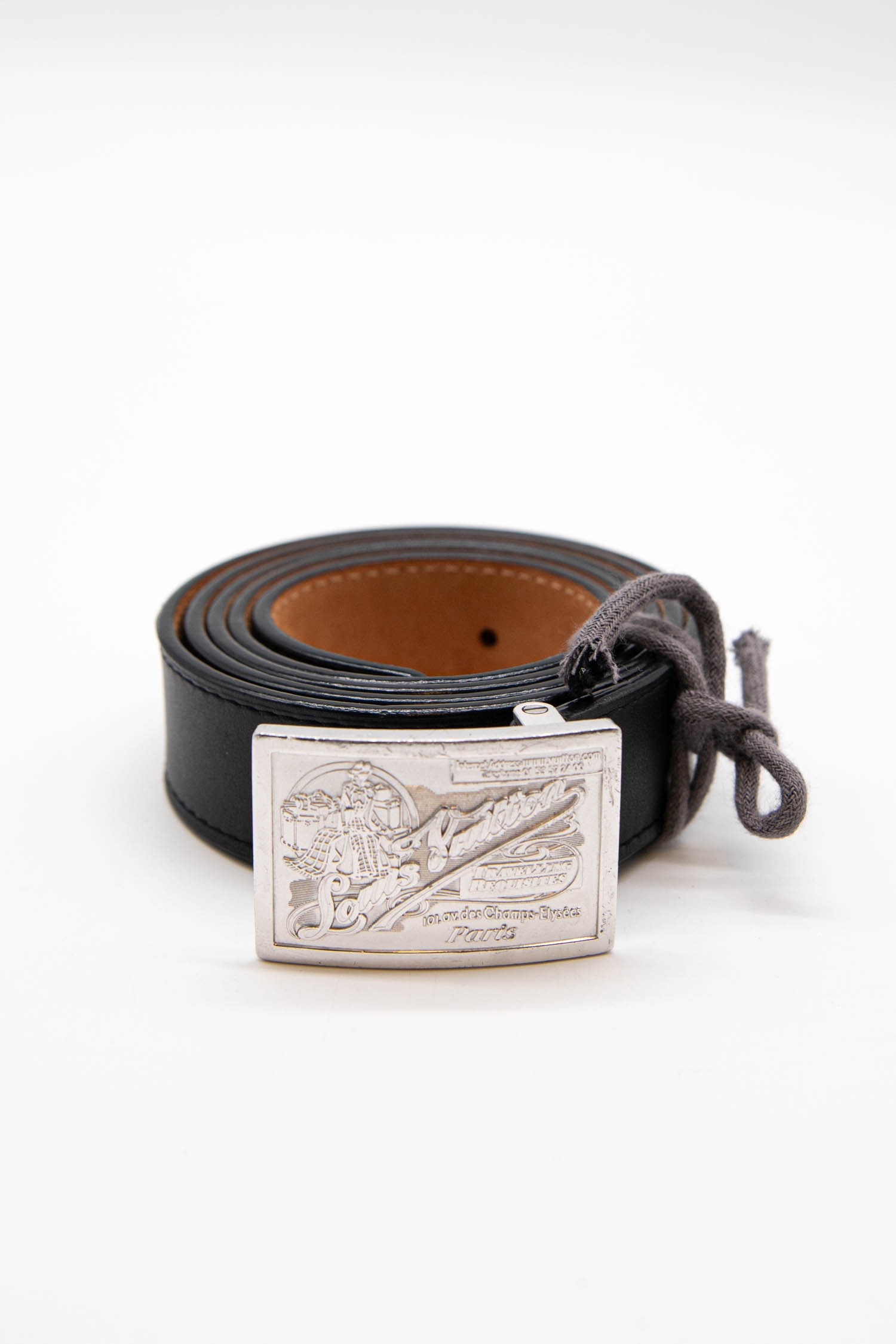 Louis Vuitton Gürtel in Schwarz und Silber