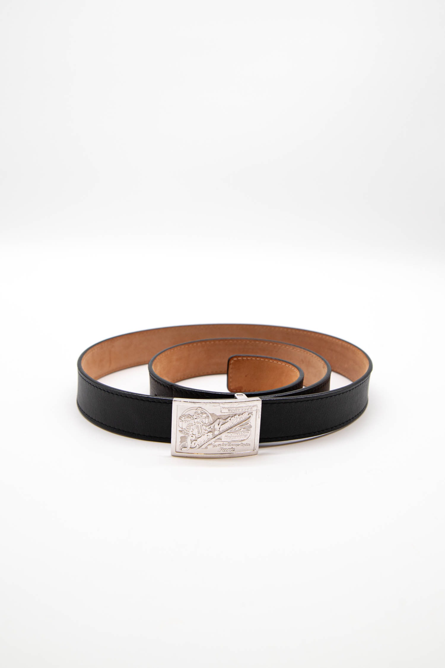 Louis Vuitton Gürtel in Schwarz und Silber