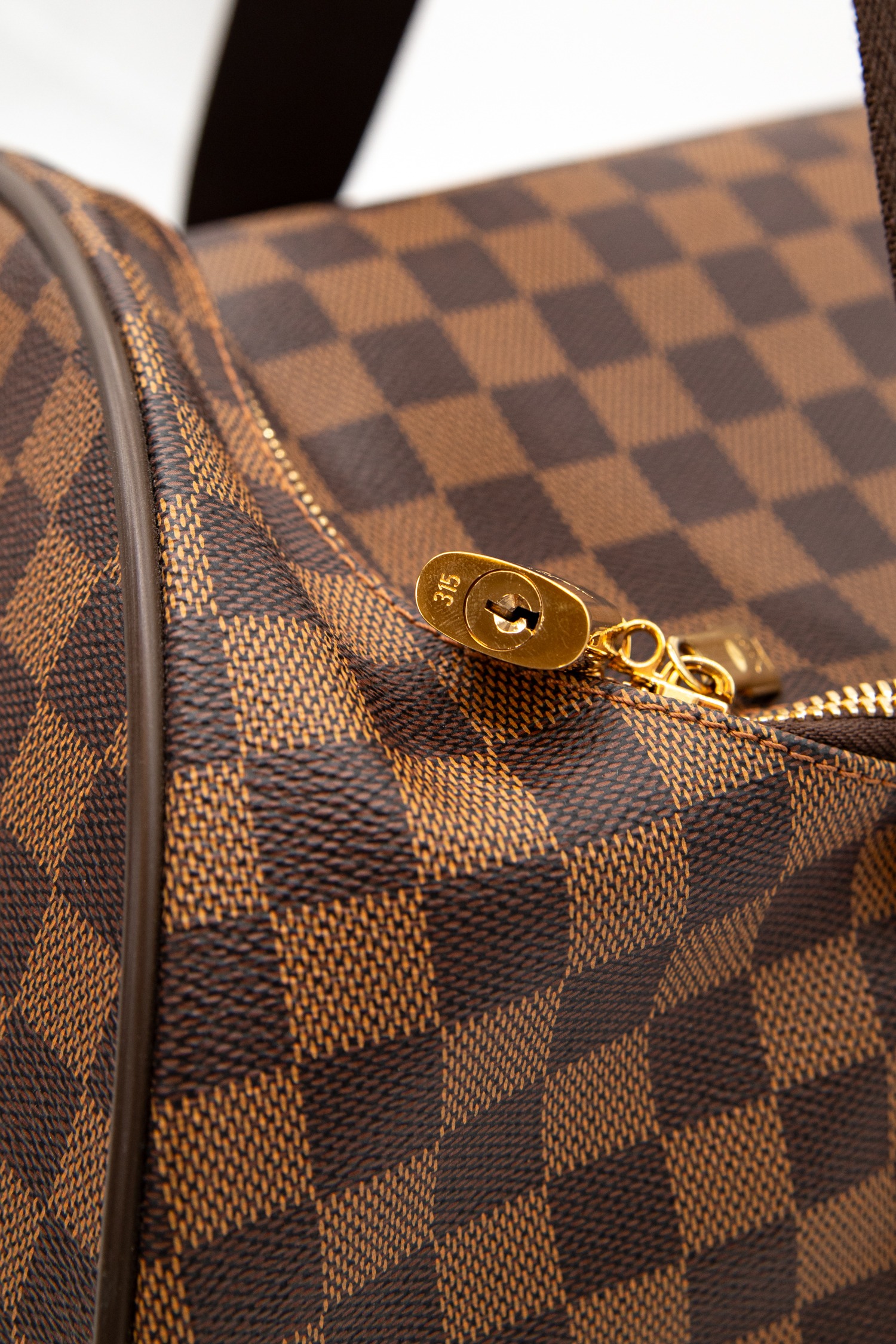 Louis Vuitton "Neo Eole 55" Reisetasche in braunem Canvas