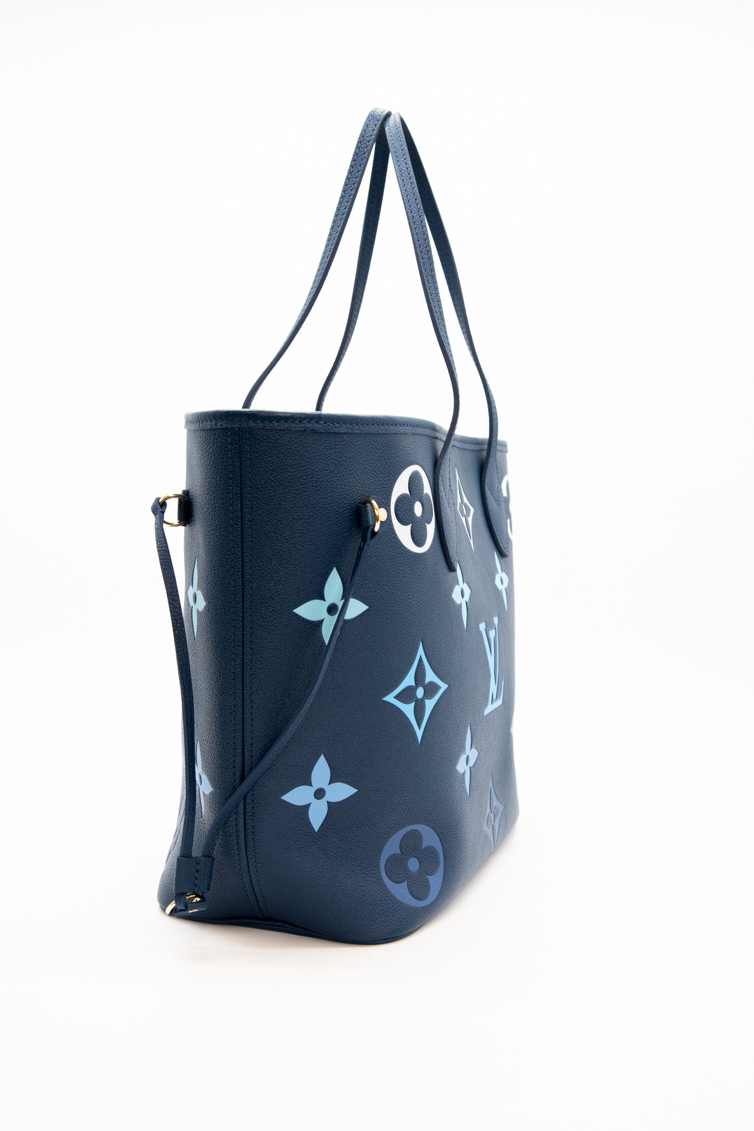 Louis Vuitton "Gradient Blue Neverfull" Shopper in Blau