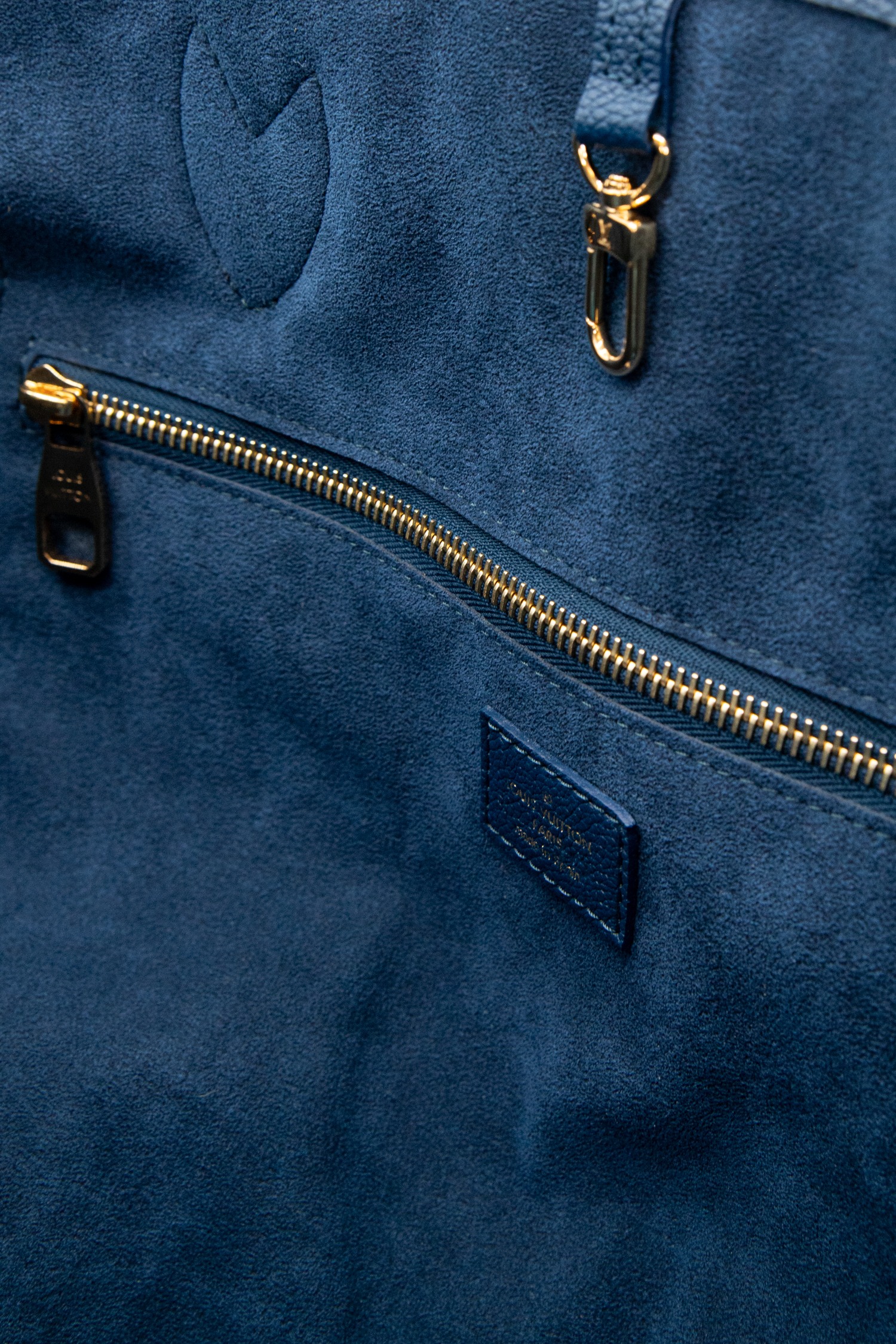 Louis Vuitton "Gradient Blue Neverfull" Shopper in Blau