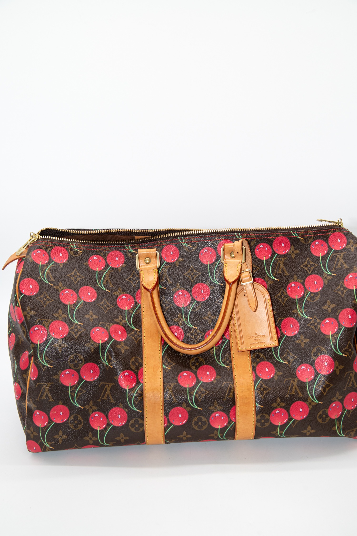 Louis Vuitton x Takashi Murakami "Keepall" Reisetasche