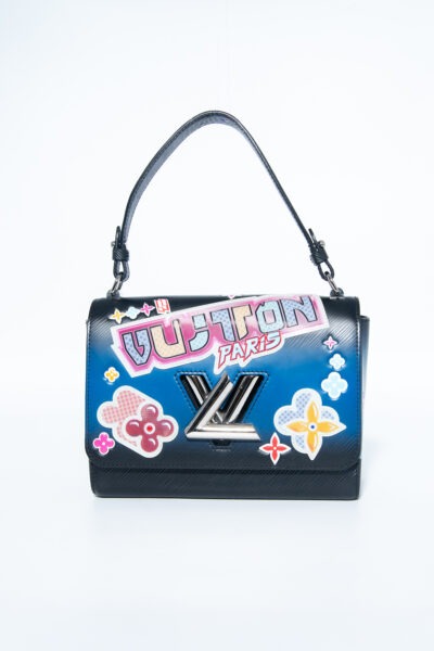 Louis Vuitton "Kawai Blossom Twist Black" Handtasche in Schwarz