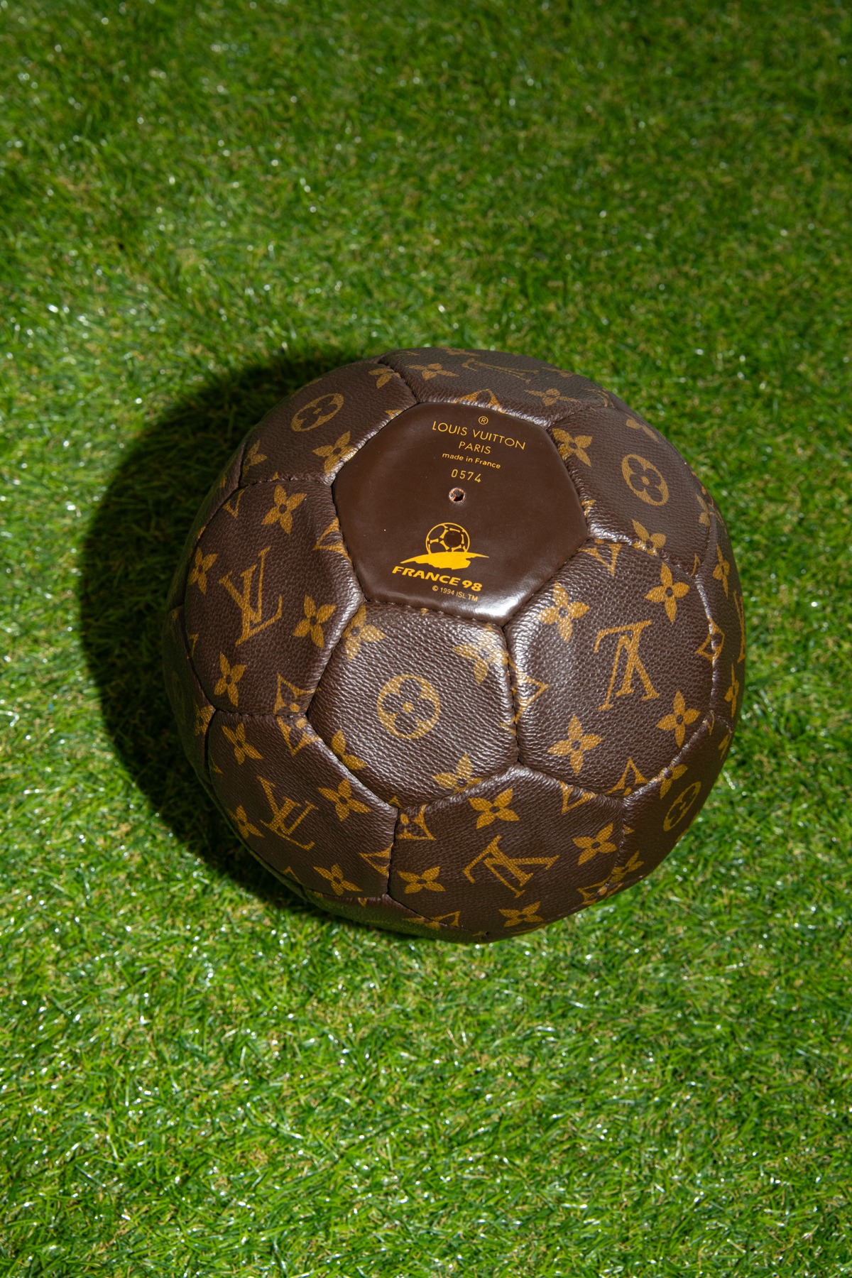 Louis Vuitton "Monogram FIFA World Cup Soccer Ball 1998"