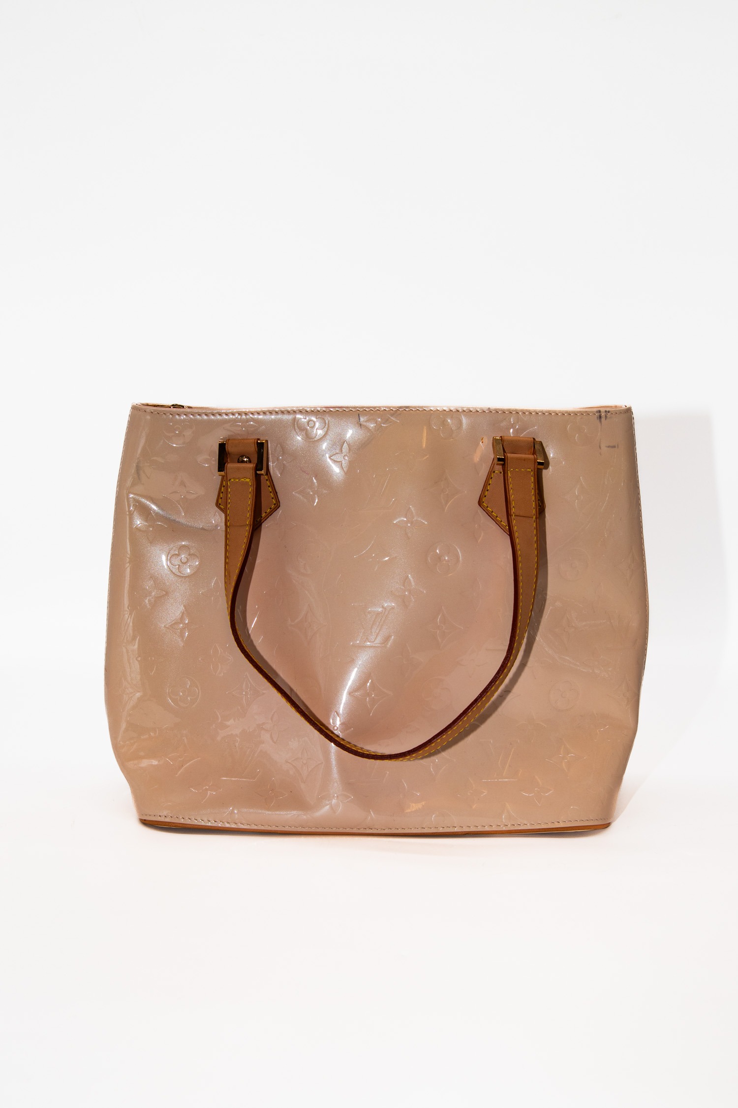 Louis Vuitton "Houston" Handtasche in Creme