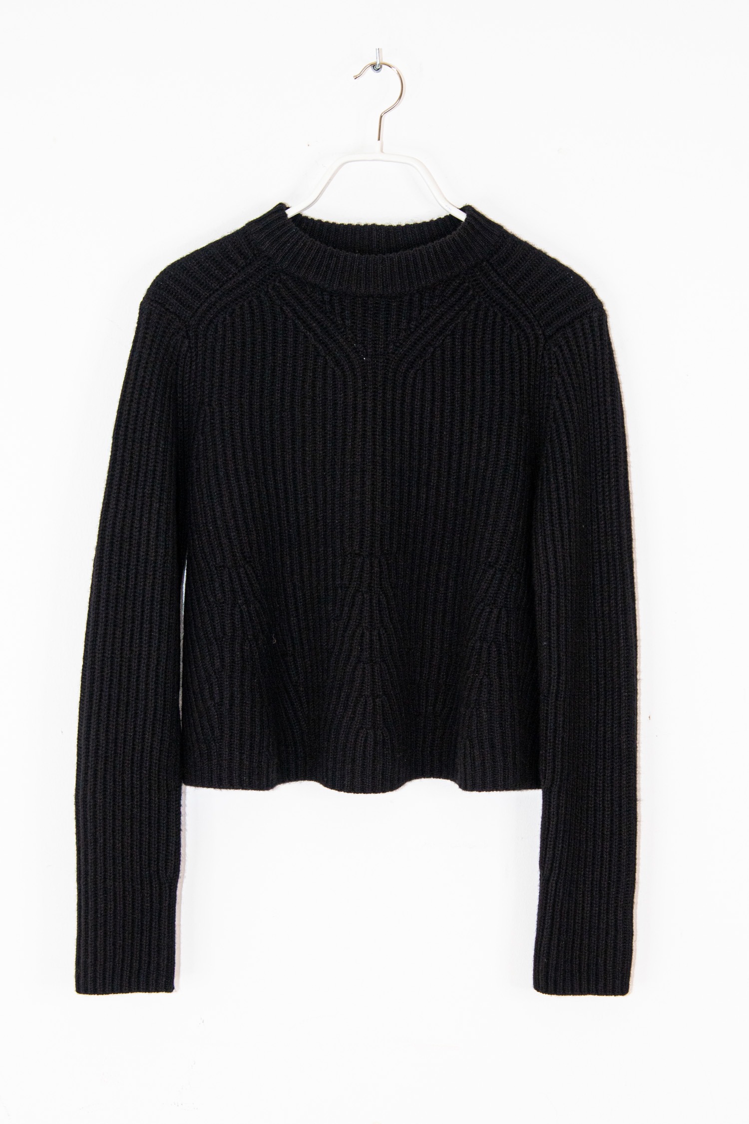 Loulou Studio "Cosmo" Strickpullover in Schwarz