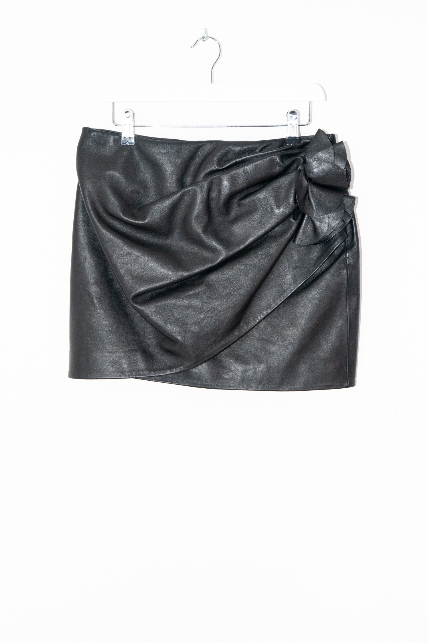 Magda Butrym "Flower" Lederrock in Schwarz