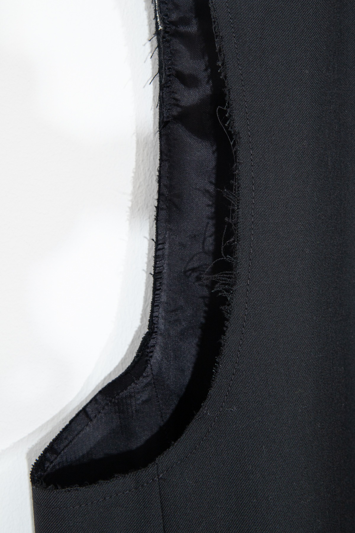 Maison Margiela weite Weste in Schwarz