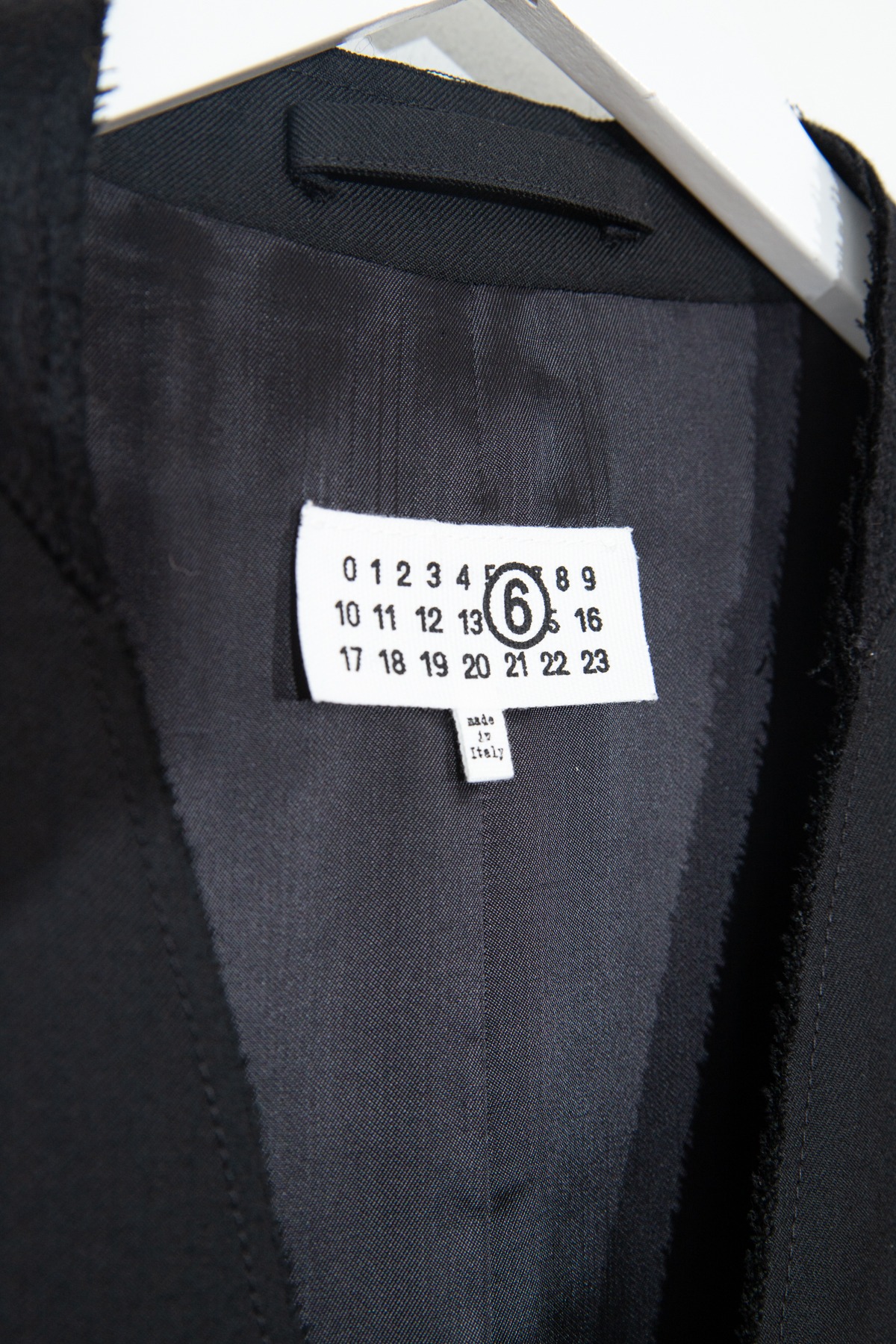 Maison Margiela weite Weste in Schwarz