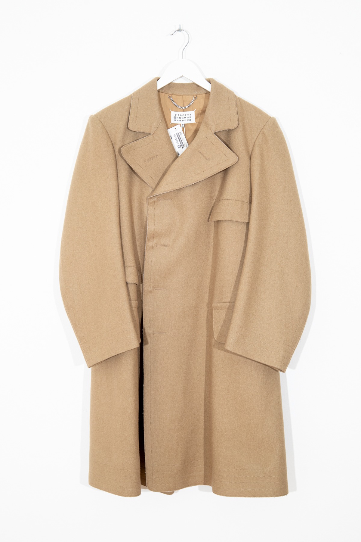 Maison Margiela Oversized Mantel in Camel