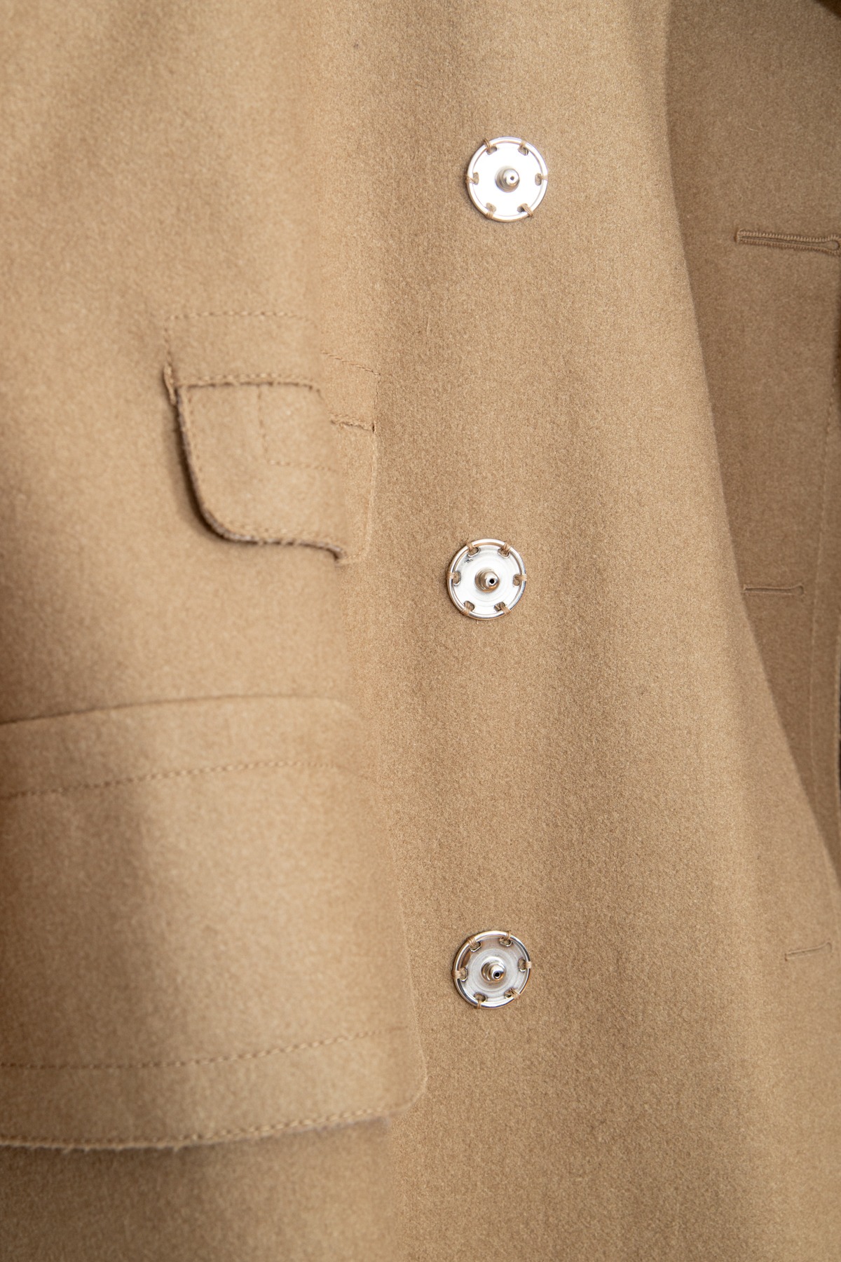 Maison Margiela Oversized Mantel in Camel
