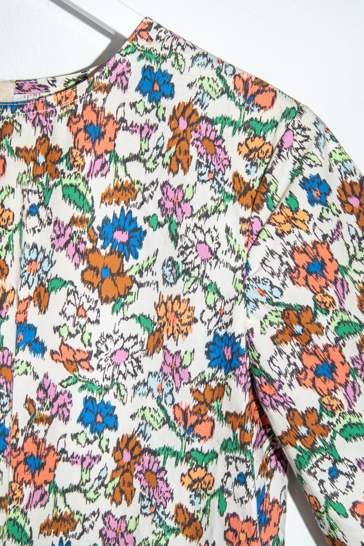 Marni Bluse mit buntem Blumenmuster