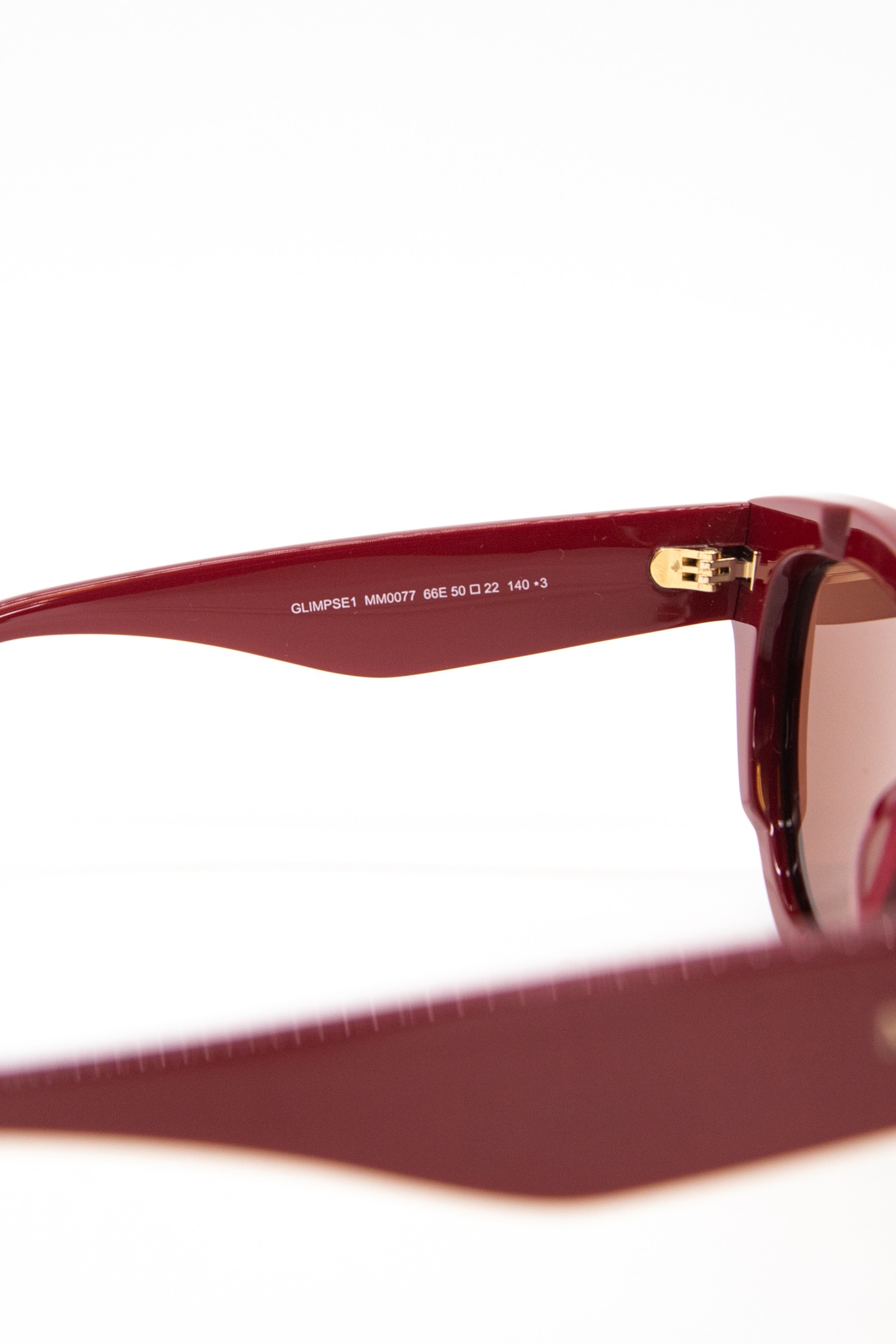 Max Mara Cat-Eye-Sonnenbrille in Bordeaux