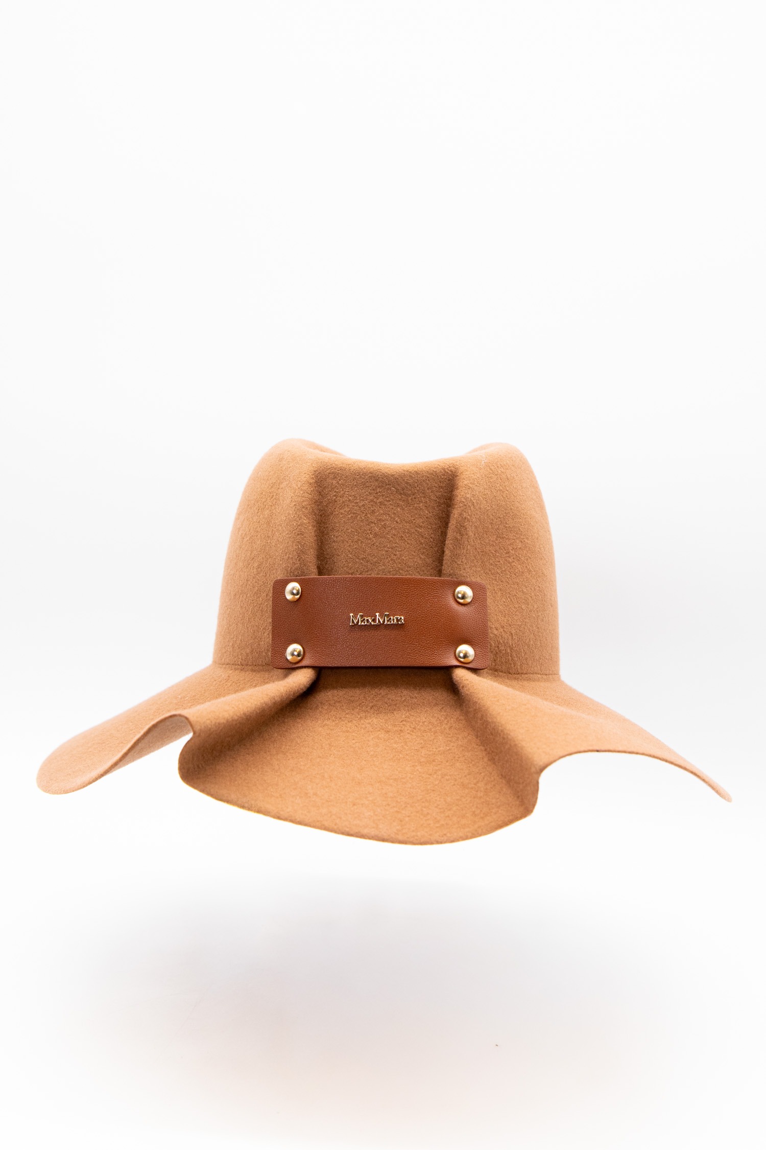 Max Mara "Zama" Hut in Camel