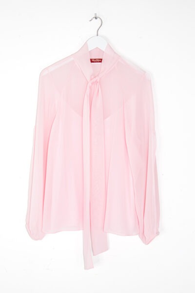 Max Mara Studio Set aus Bluse und Top in Rosa