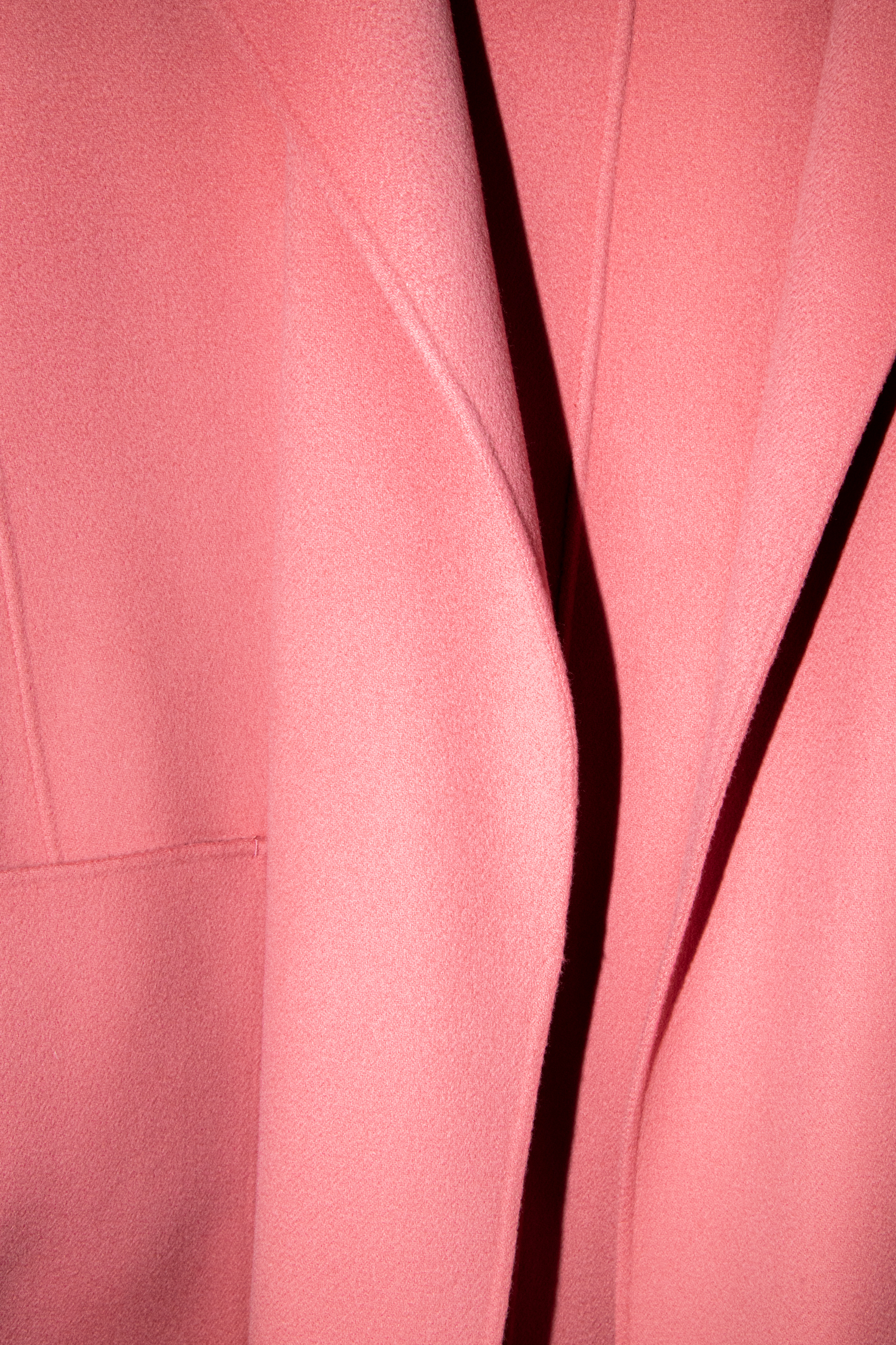 Max Mara Mantel aus Wolle in Hummer