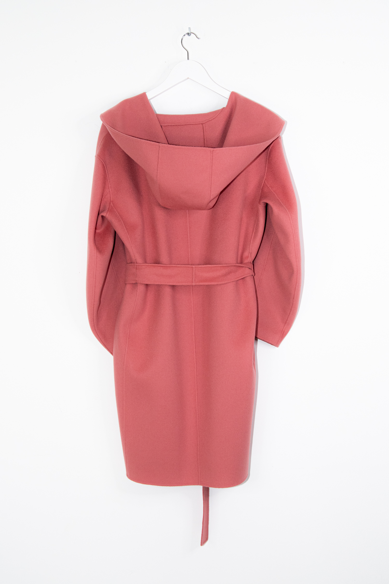 Max Mara Mantel aus Wolle in Hummer