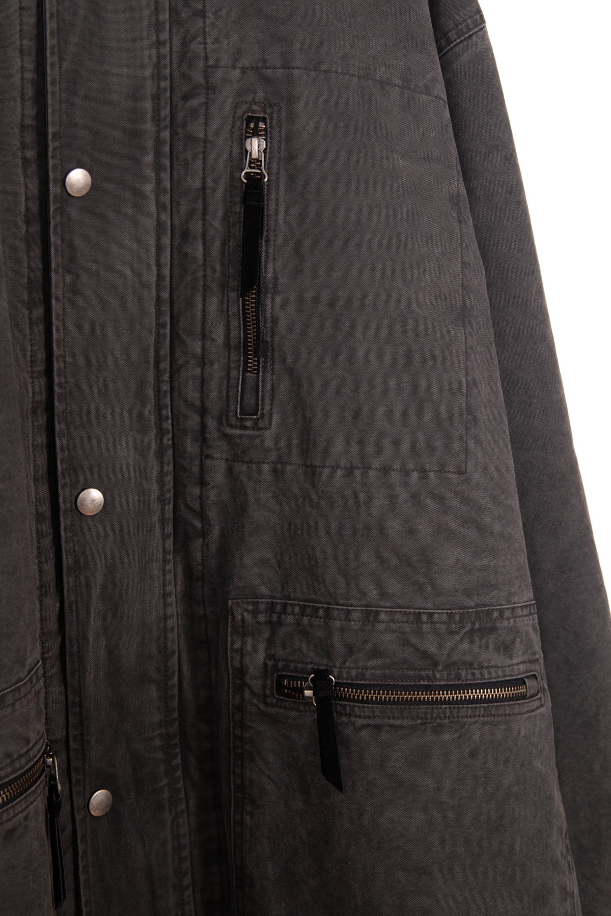 Isabel Marant "Kimel" Jacke in Anthrazit und Schwarz