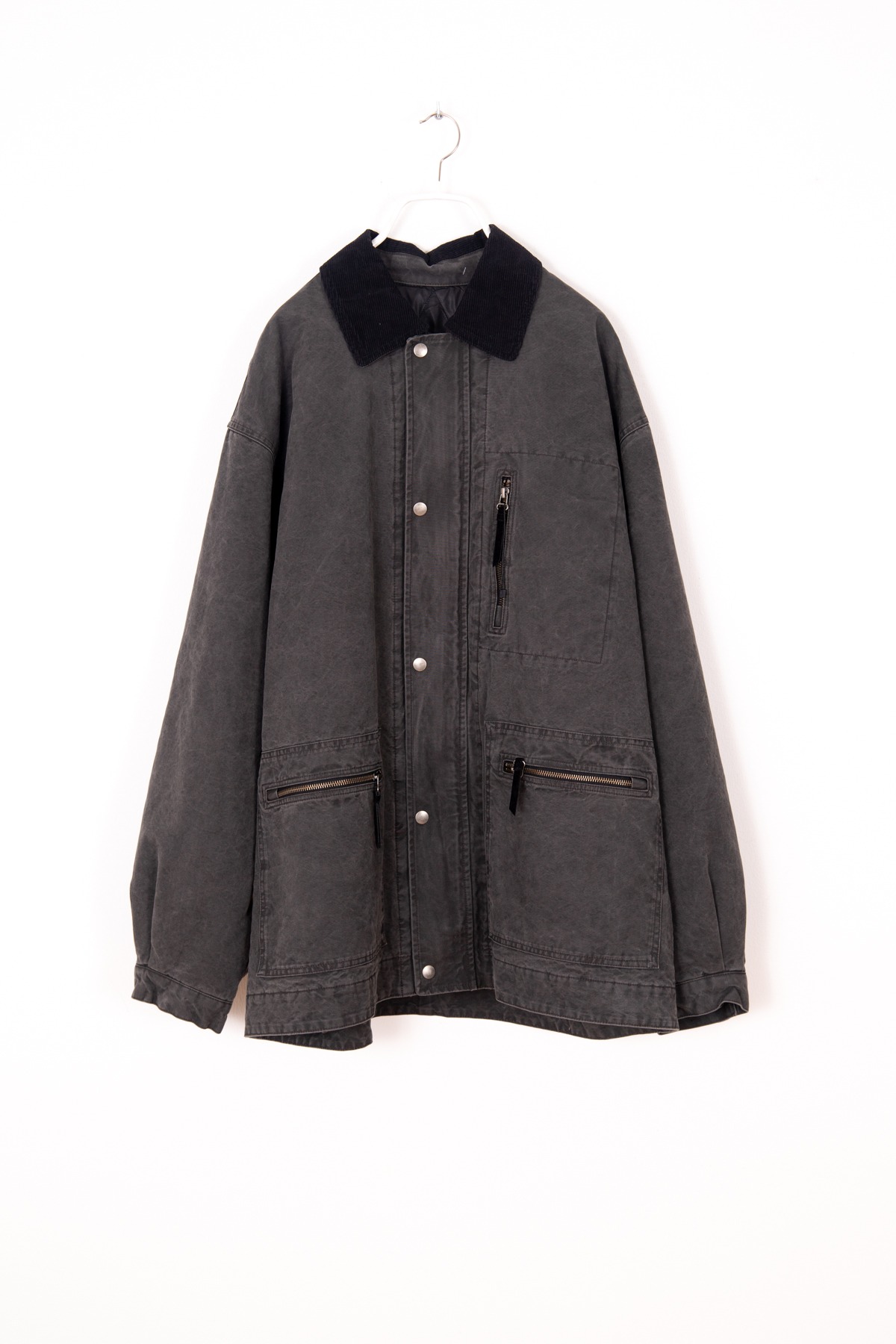 Isabel Marant "Kimel" Jacke in Anthrazit und Schwarz