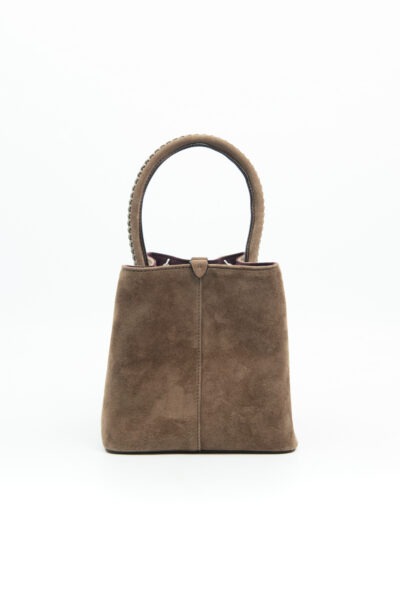 Métier "Vérité Mini" Handtasche in Graubraun