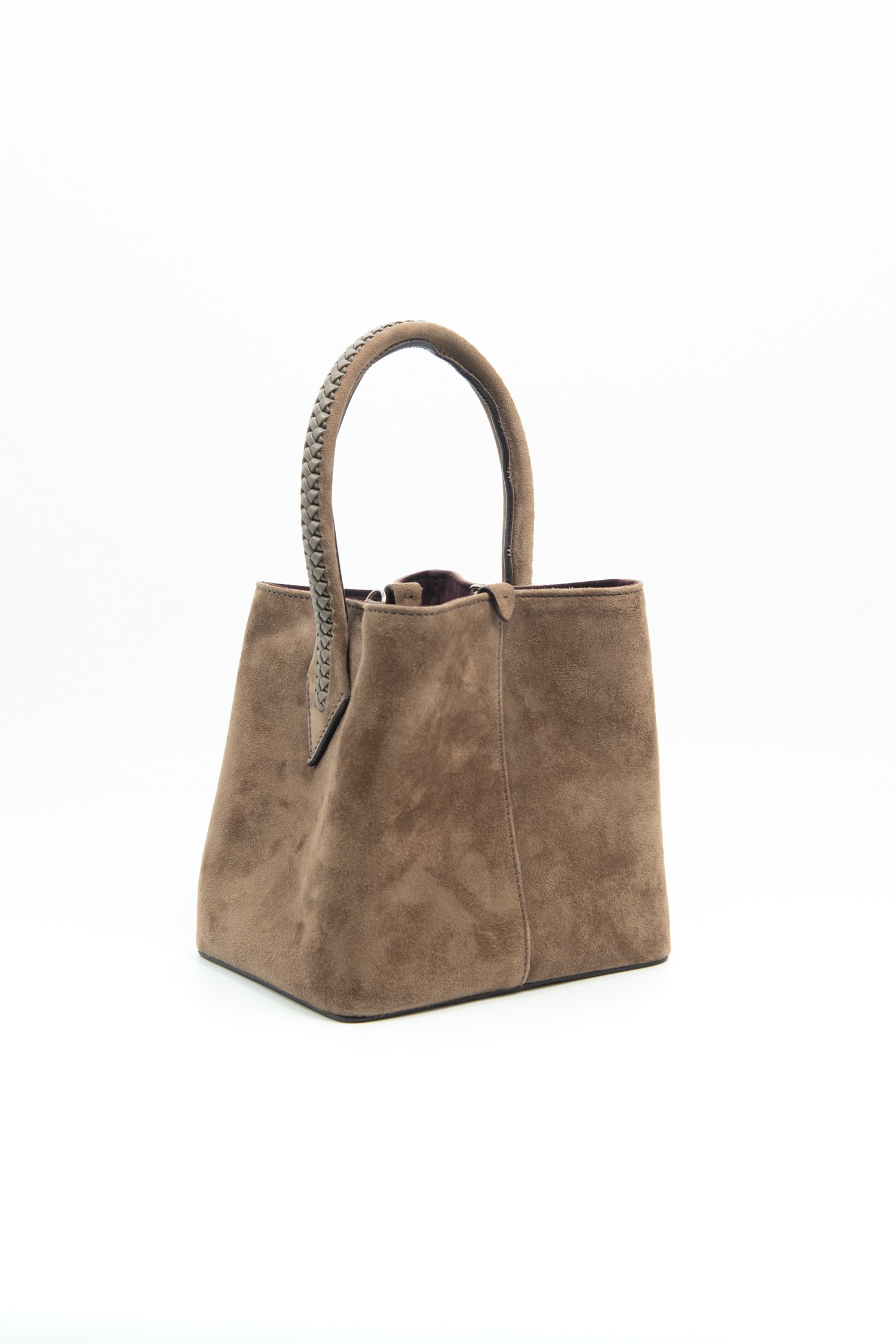 Métier "Vérité Mini" Handtasche in Graubraun