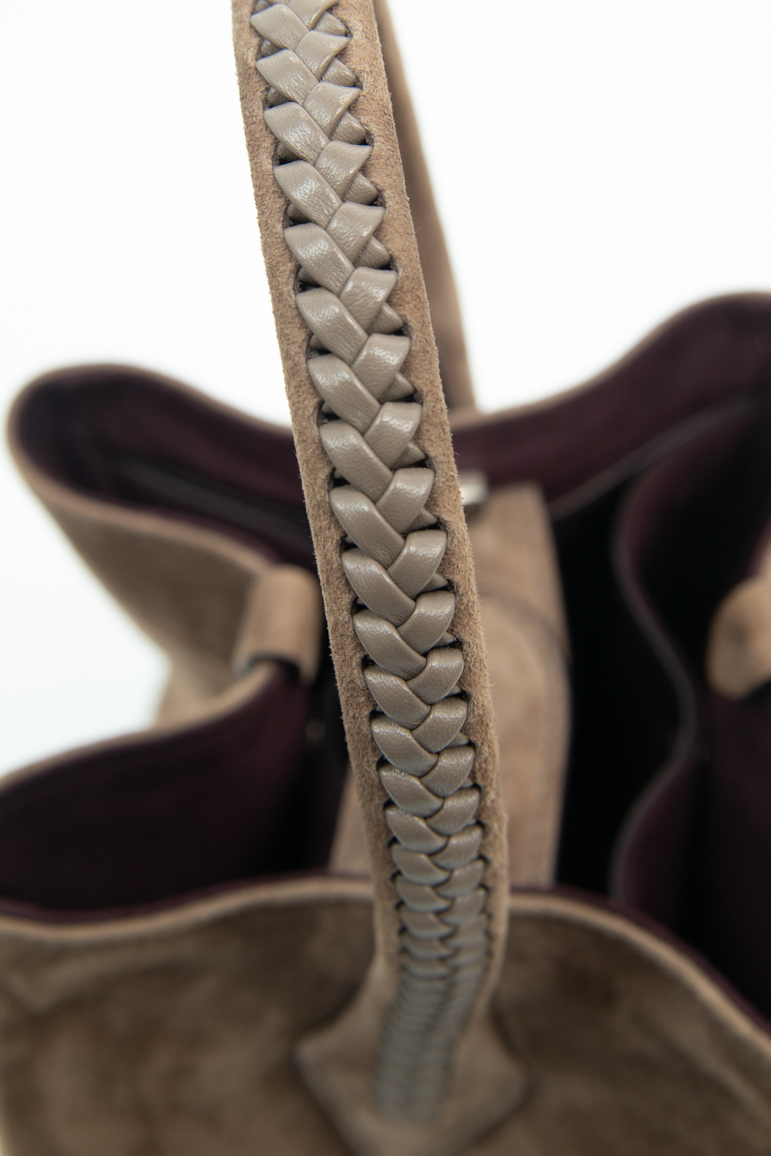 Métier "Vérité Mini" Handtasche in Graubraun