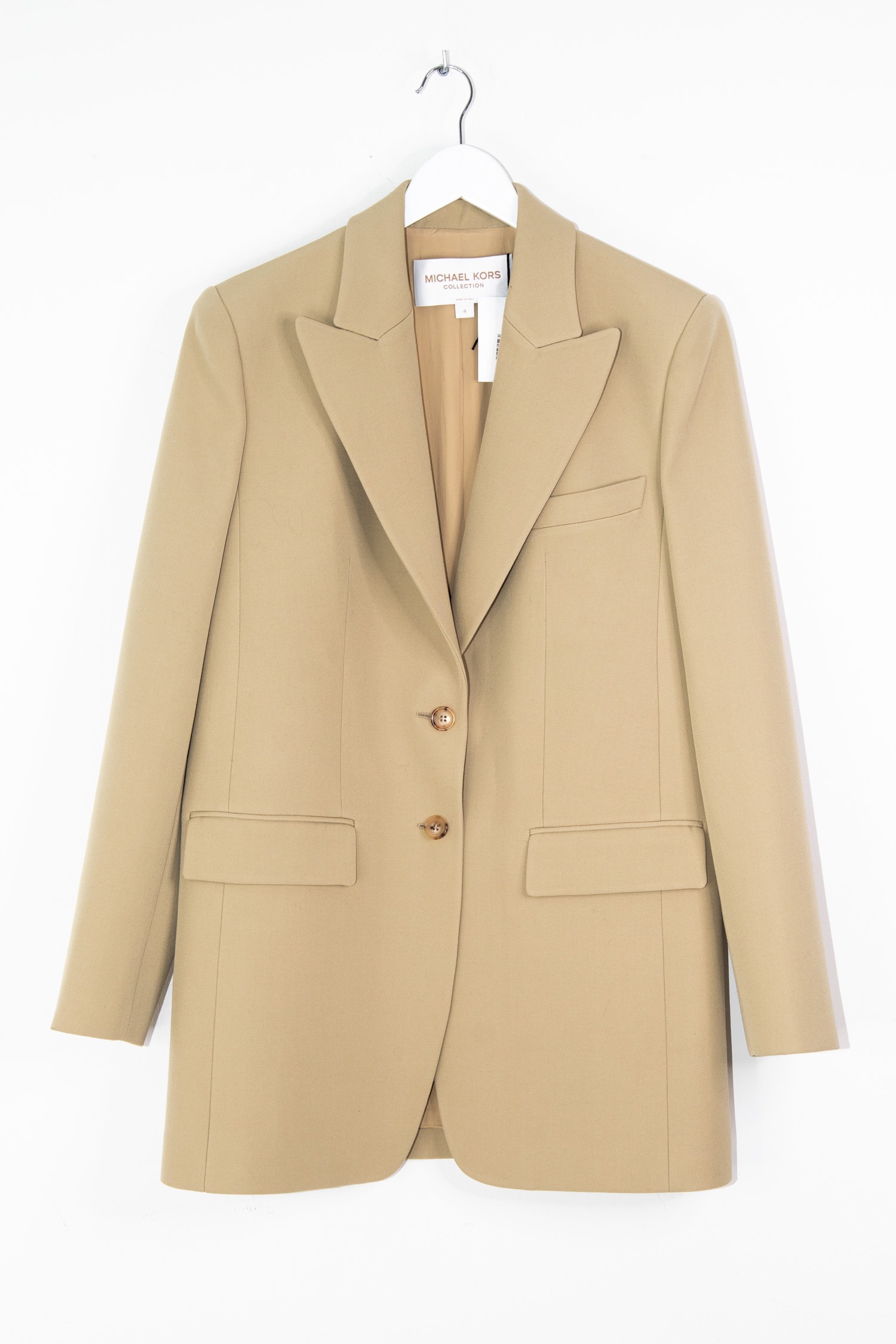 Michael Kors "Boyfriend" Blazer in Sandfarben