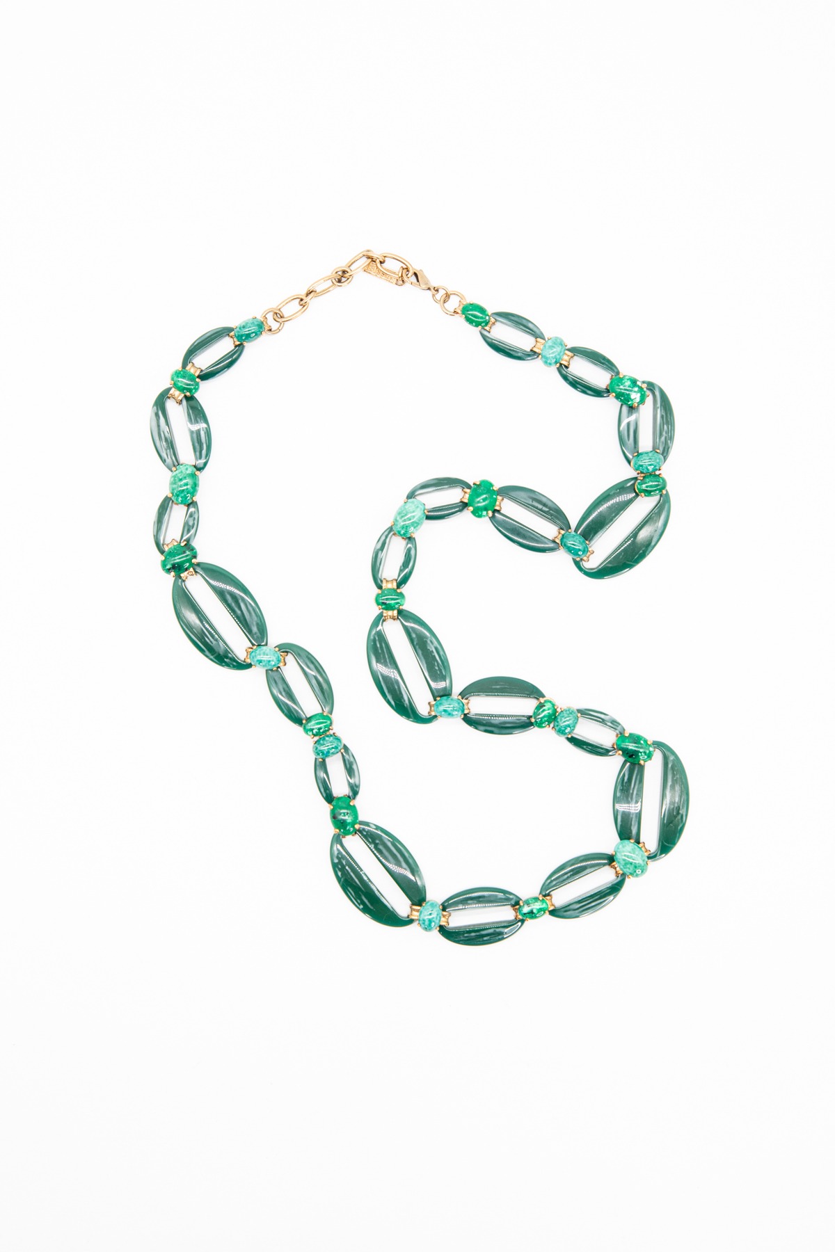 Missoni Halskette in Grün und Gold