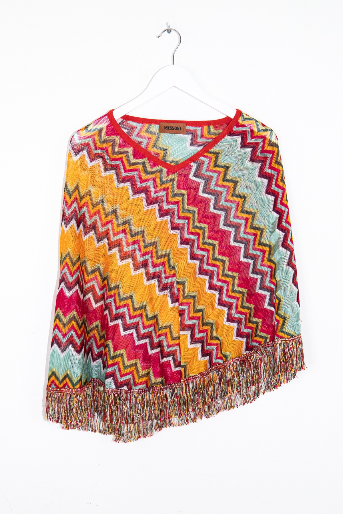Missoni Cape aus Feinstrick in Bunt