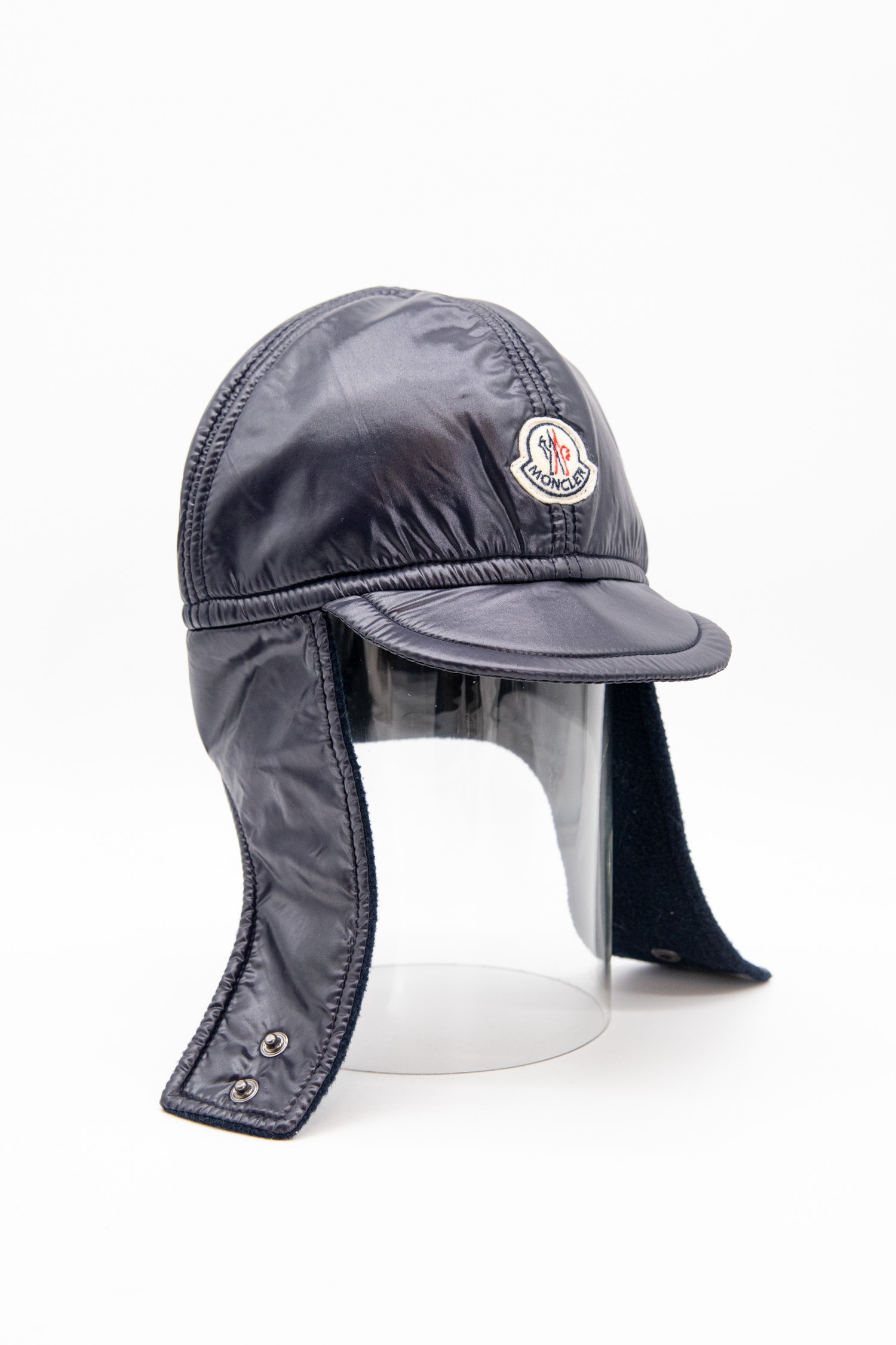 Moncler Fliegermütze in Dunkelblau