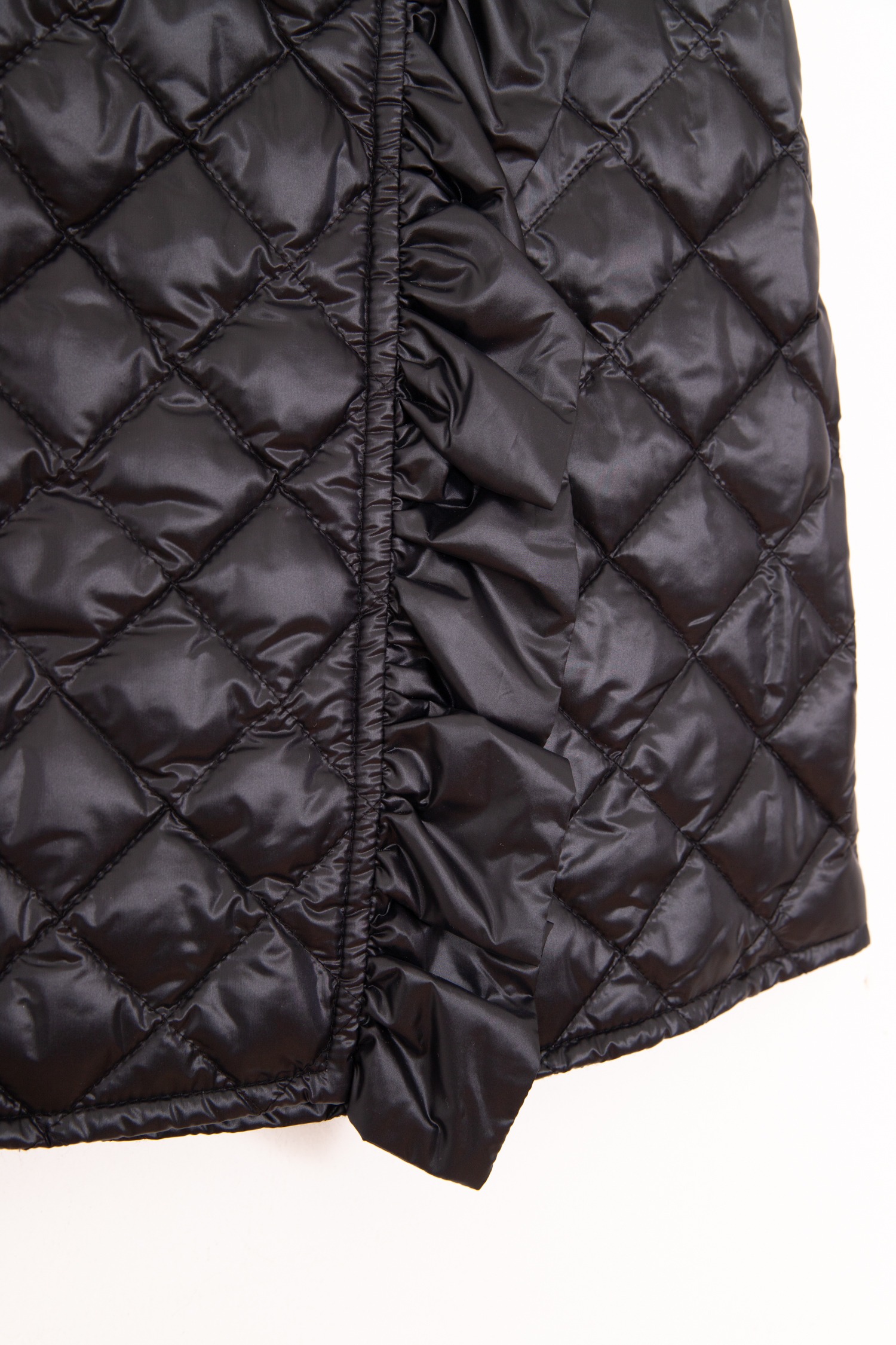 Moncler Gesteppter Minirock in Schwarz