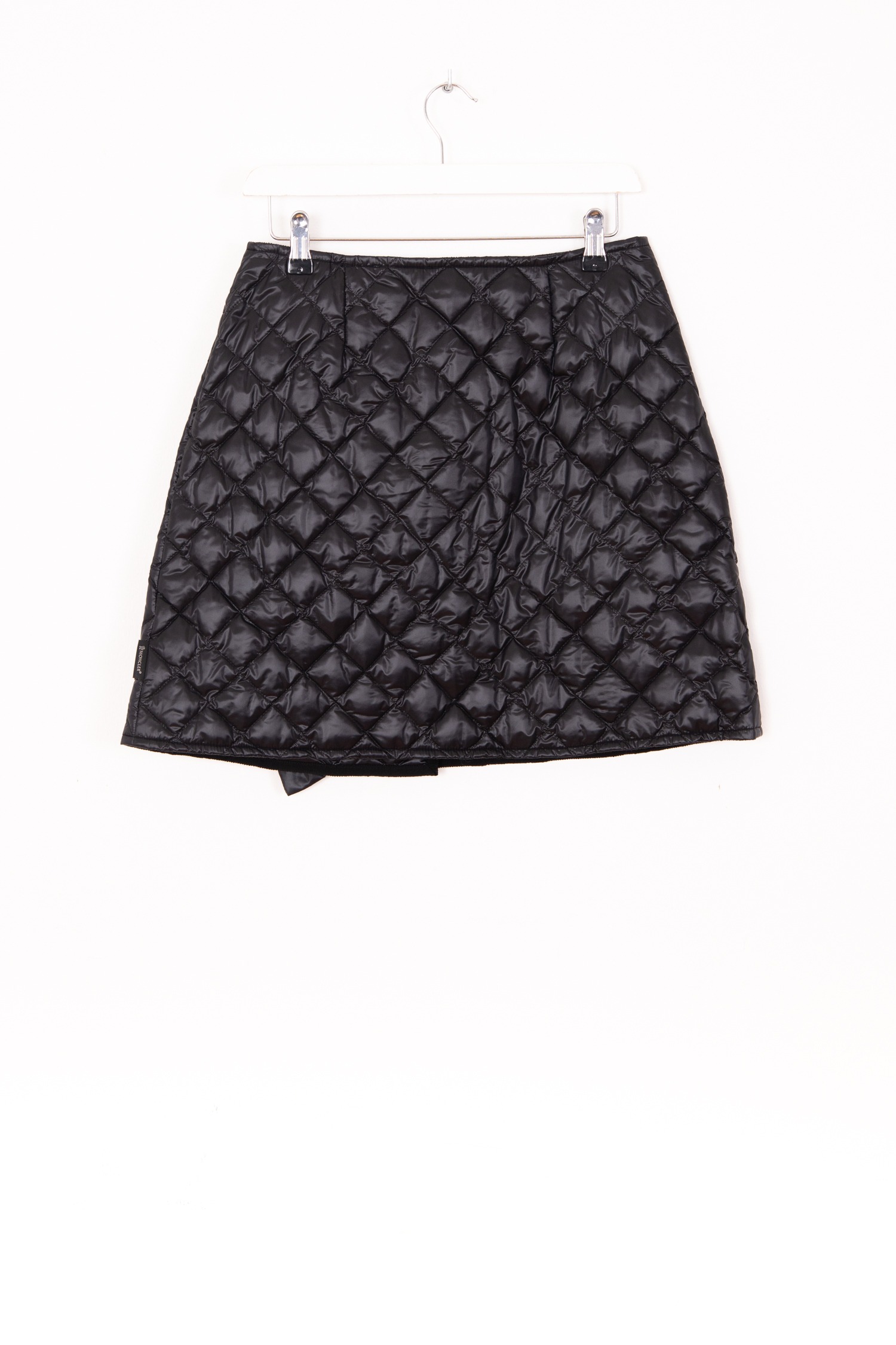 Moncler Gesteppter Minirock in Schwarz
