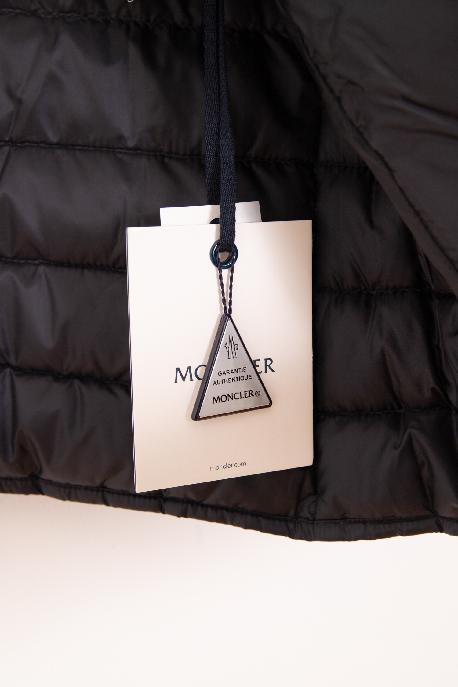 Moncler „Liane Gilet“ Daunenweste in Dunkelblau