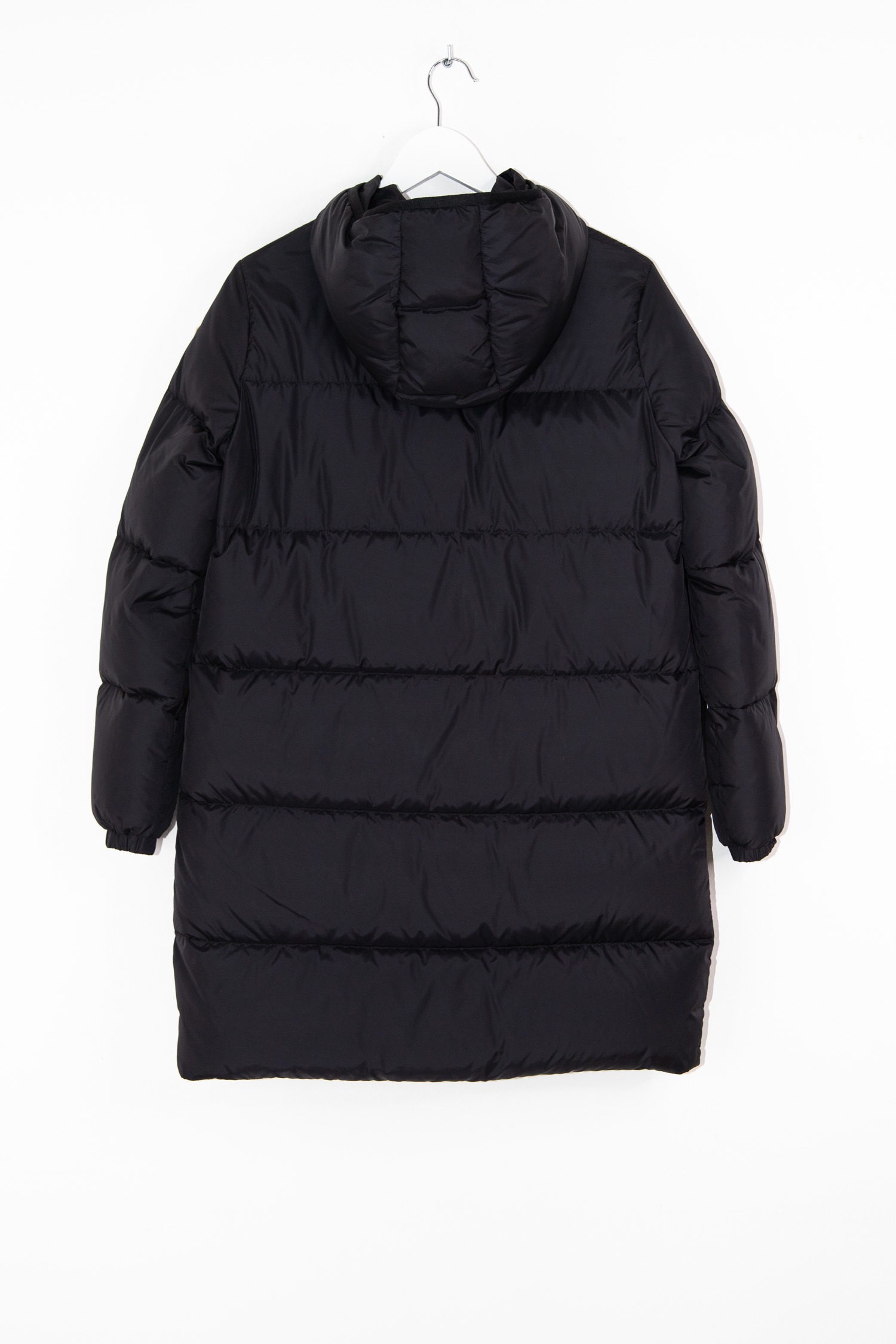 Moncler "Burgaux Giubbotto" Steppmantel in Schwarz