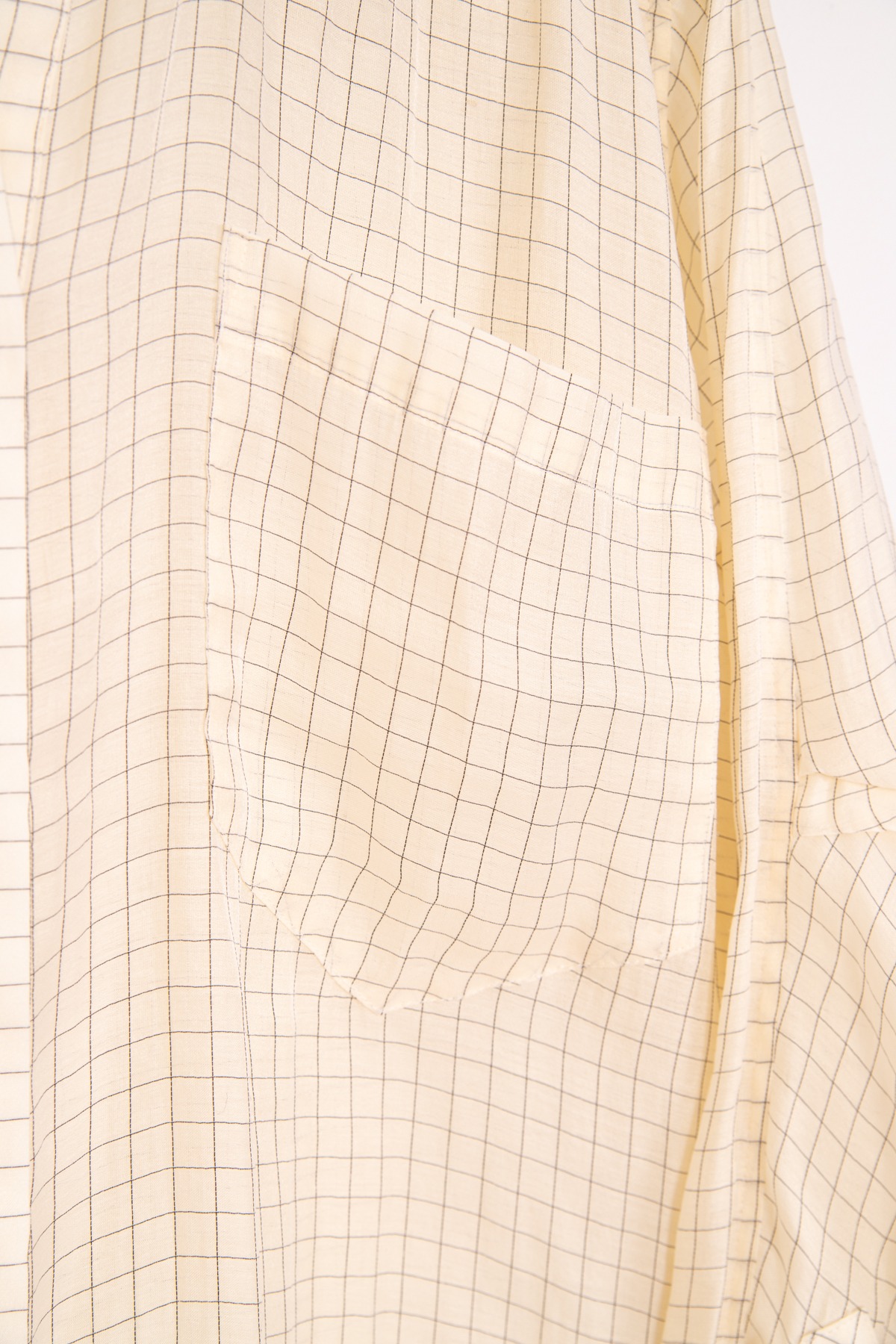 Munthe "Edan" Hemd in Creme und Schwarz