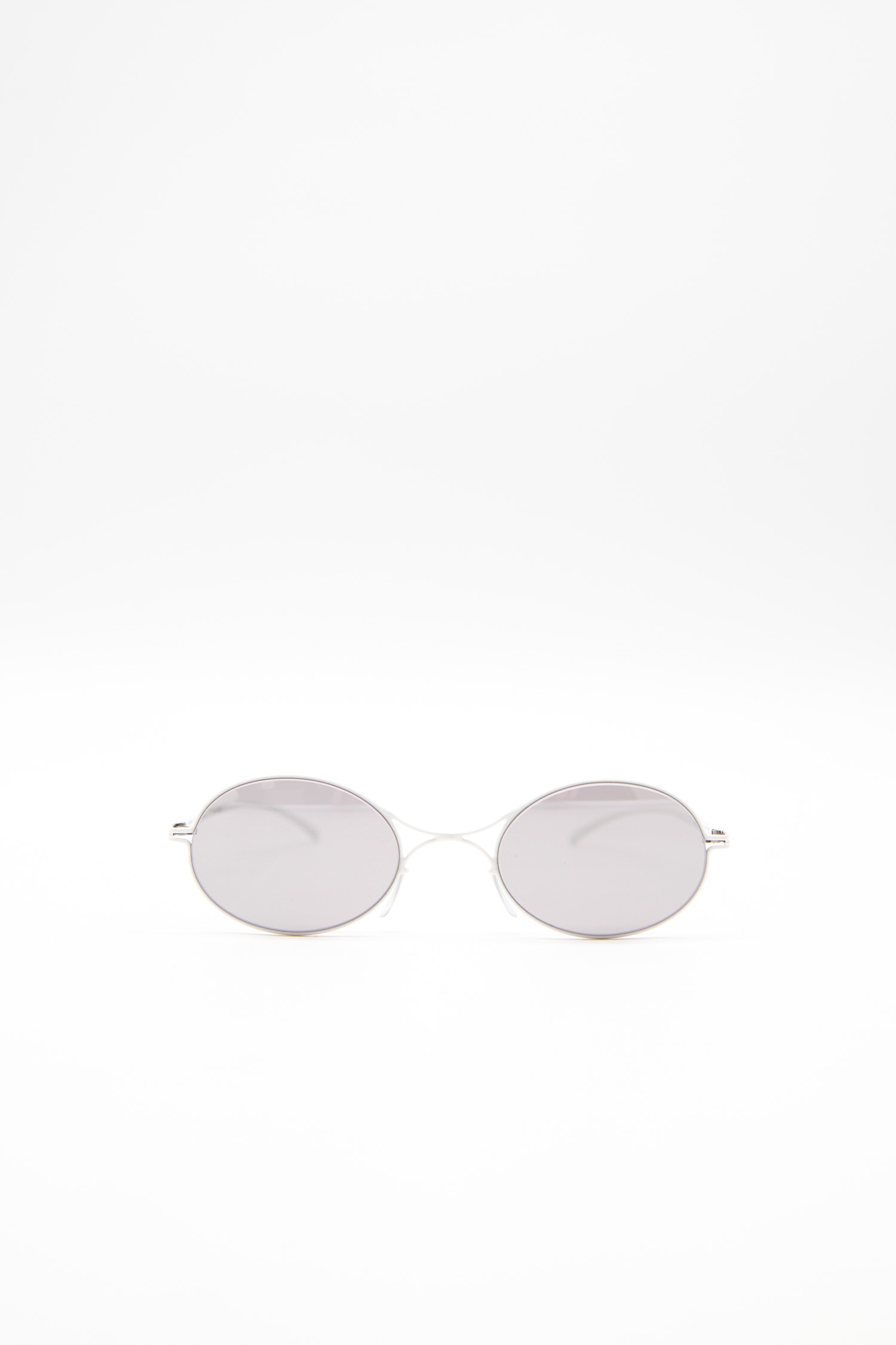 Mykita x Maison Margiela Sonnenbrille mit weißem Ra