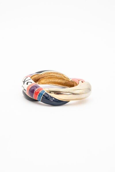 Nicky De Saint Phalle Armreif in Bunt und Gold