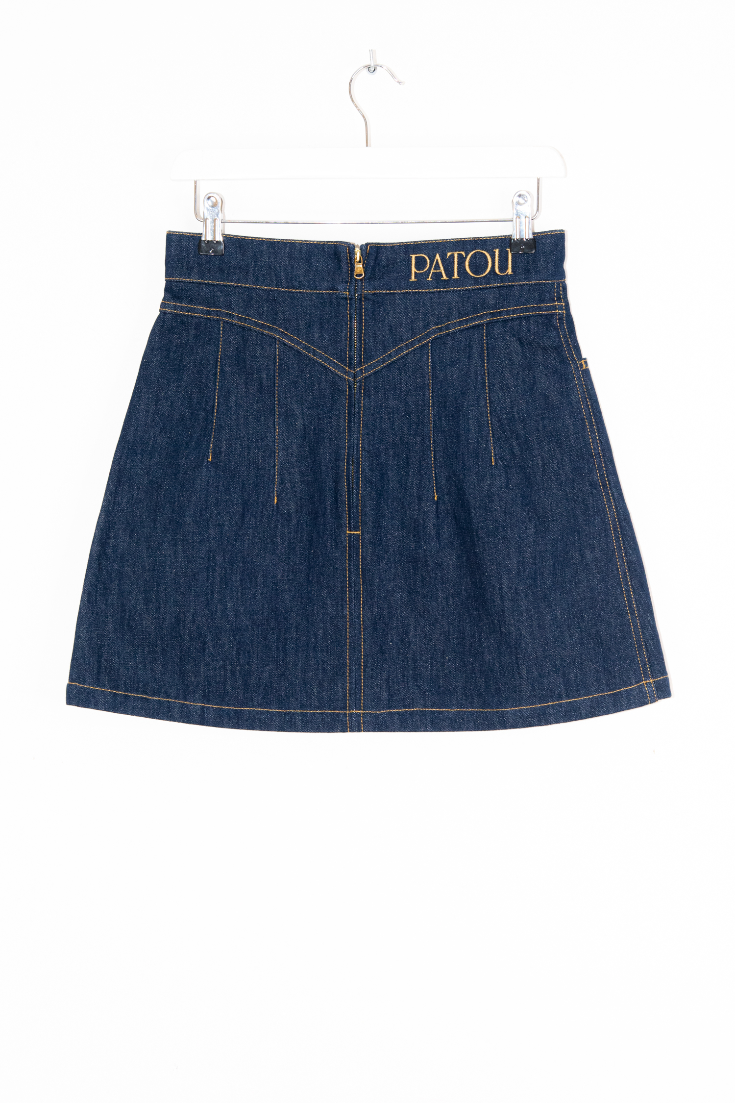 Patou Jeans Minirock in Dunkelblau