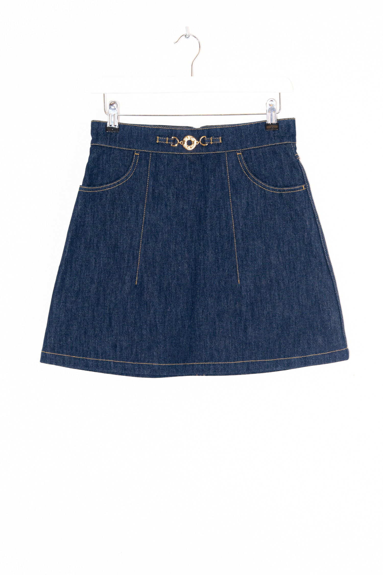 Patou Jeans Minirock in Dunkelblau