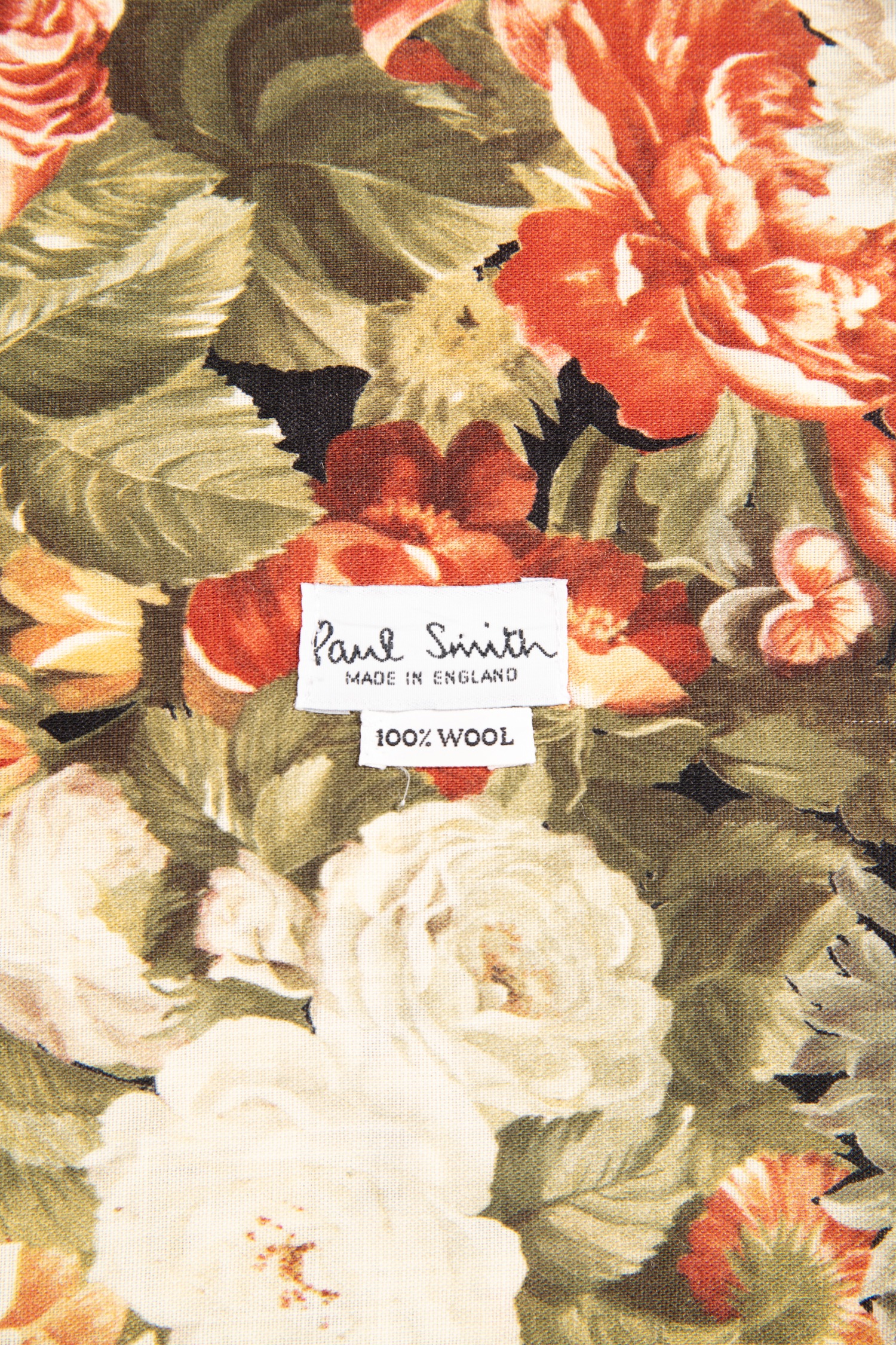 Paul Smith Tuch mit Print in Bunt und grün
