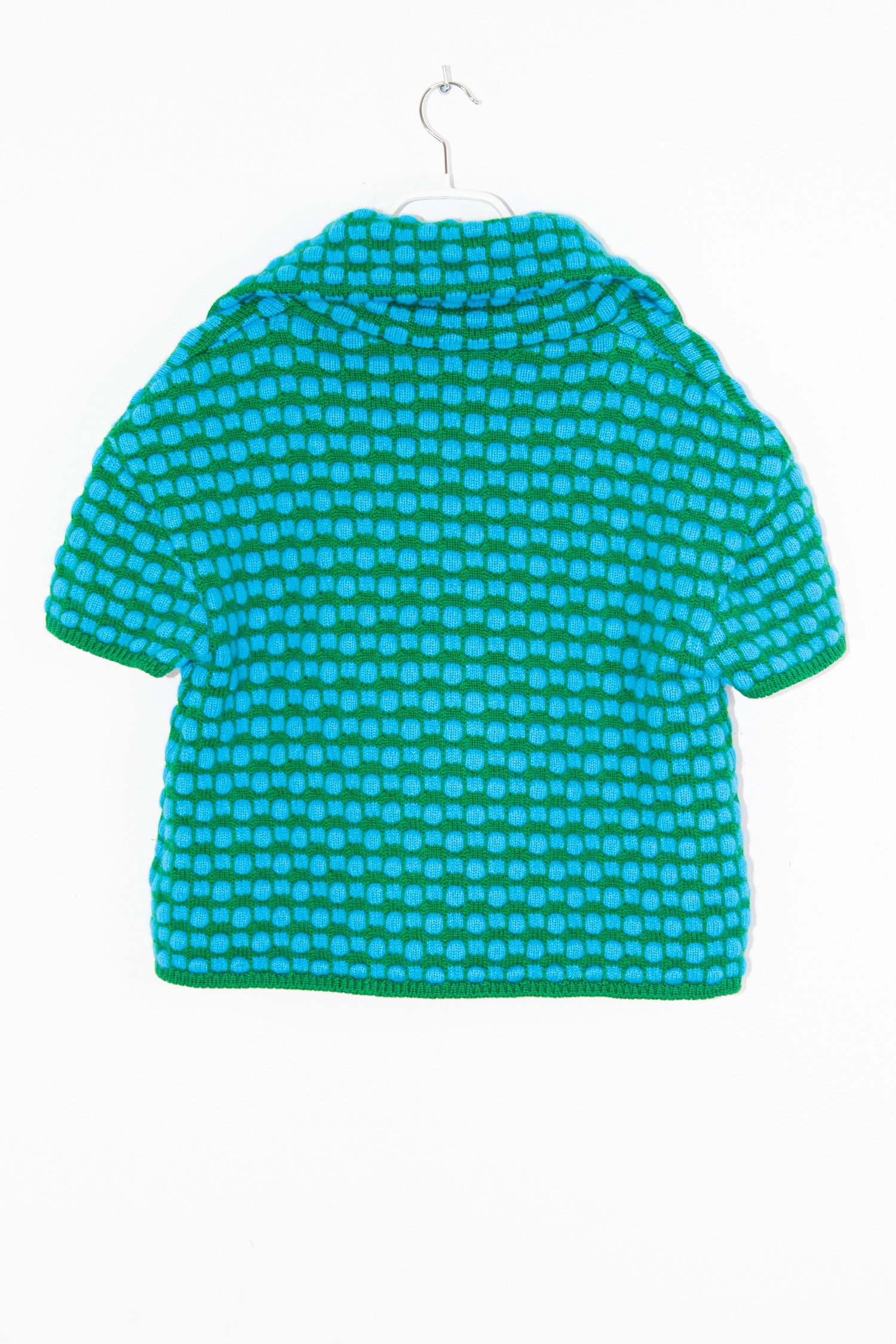 Piazza Sempione Strickjacke in Azur und Grün