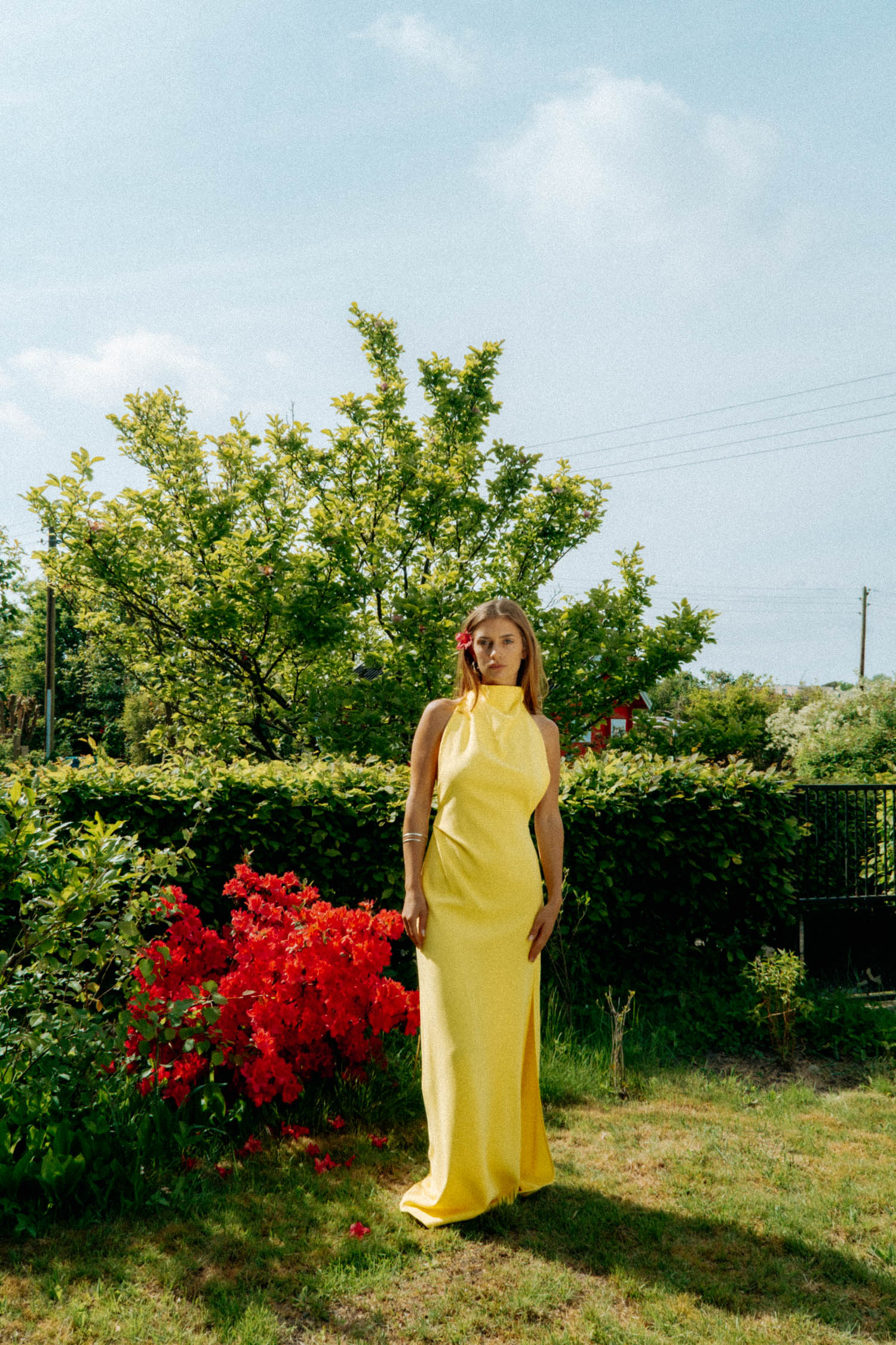 Proenza Schouler Abendkleid in Gelb