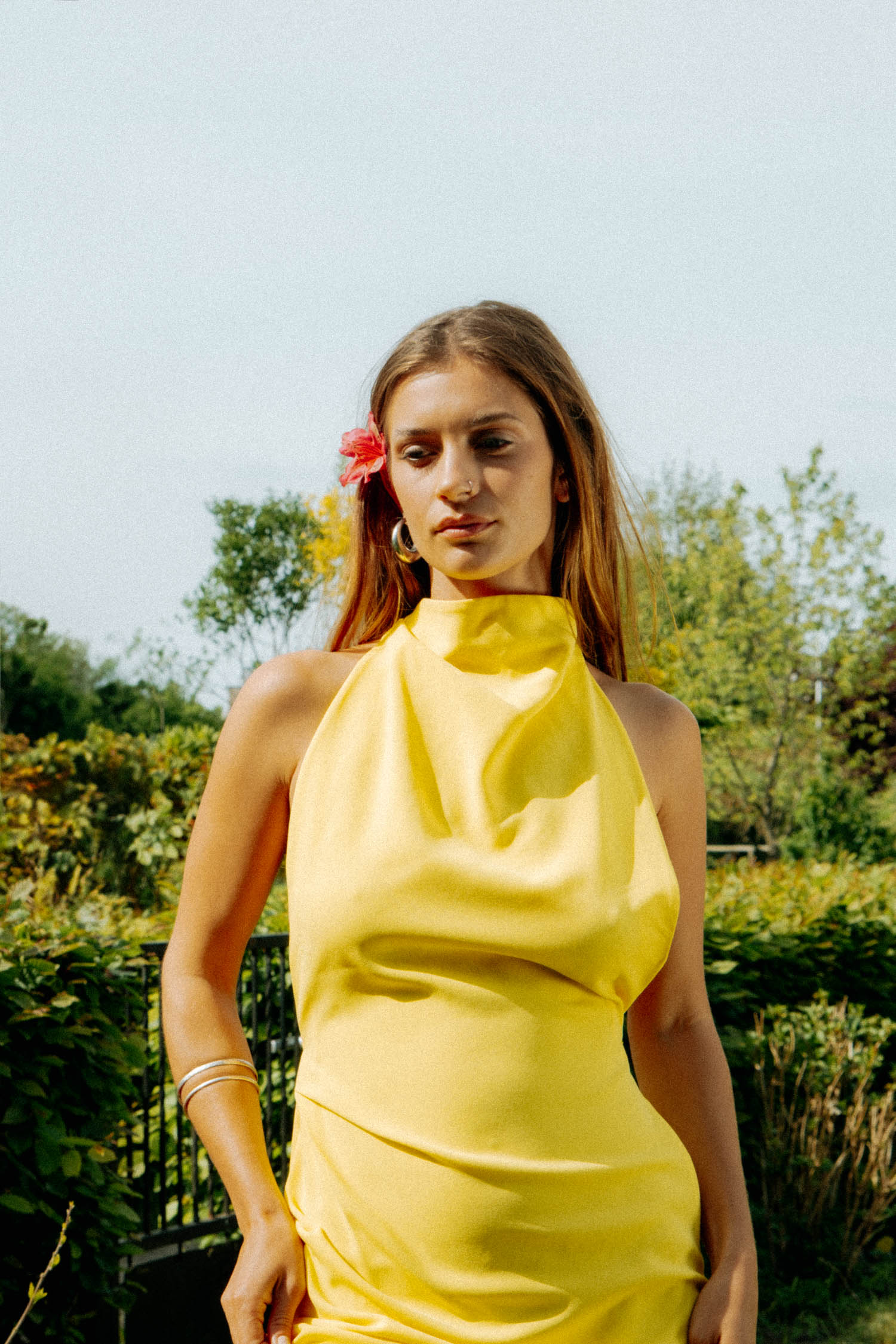 Proenza Schouler Abendkleid in Gelb