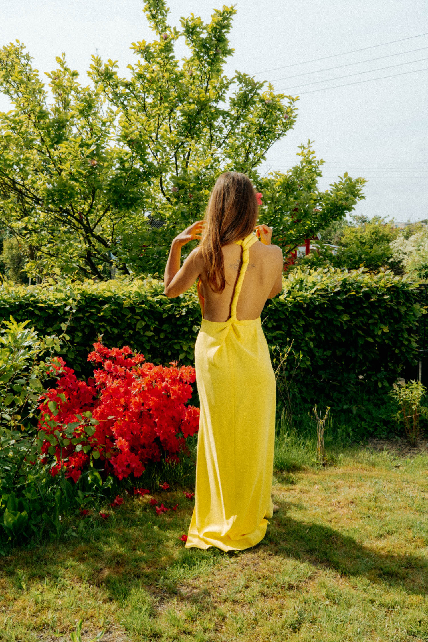 Proenza Schouler Abendkleid in Gelb