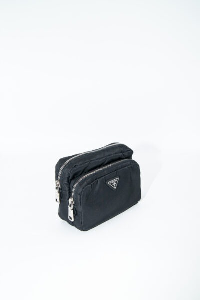 Prada Re-Nylon Kosmetiktasche in Schwarz